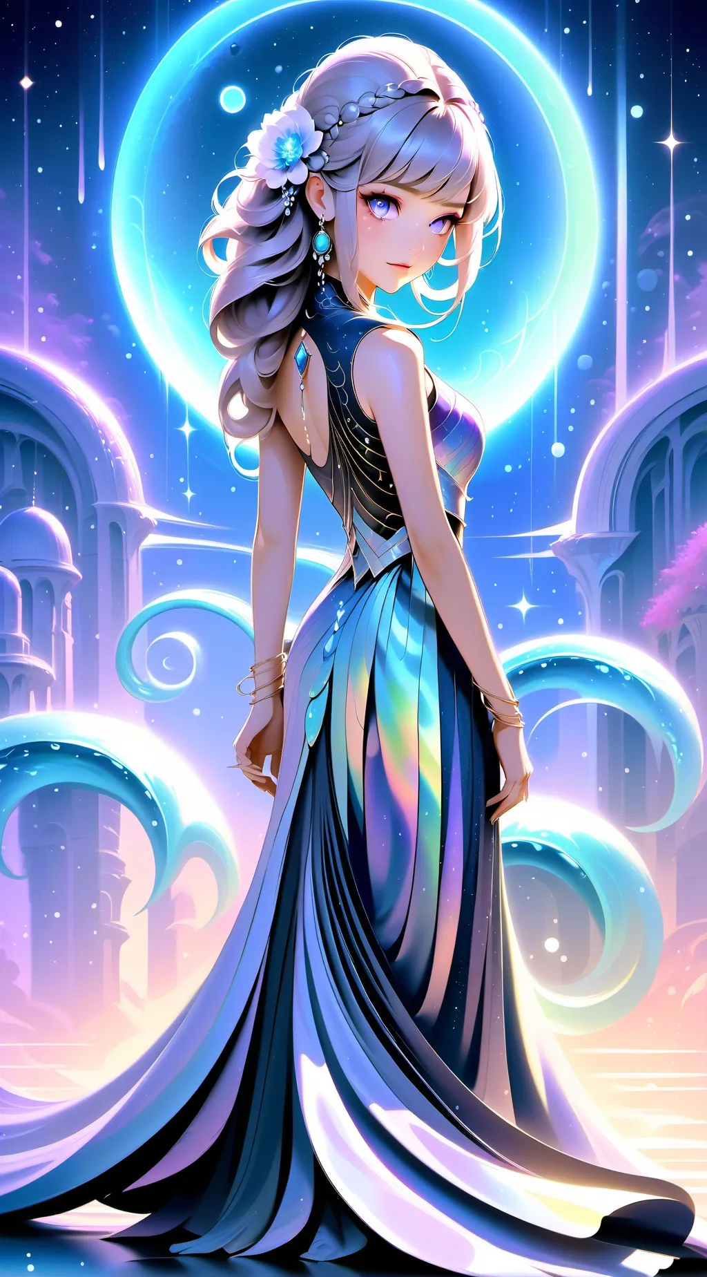 ai character: princesse  background