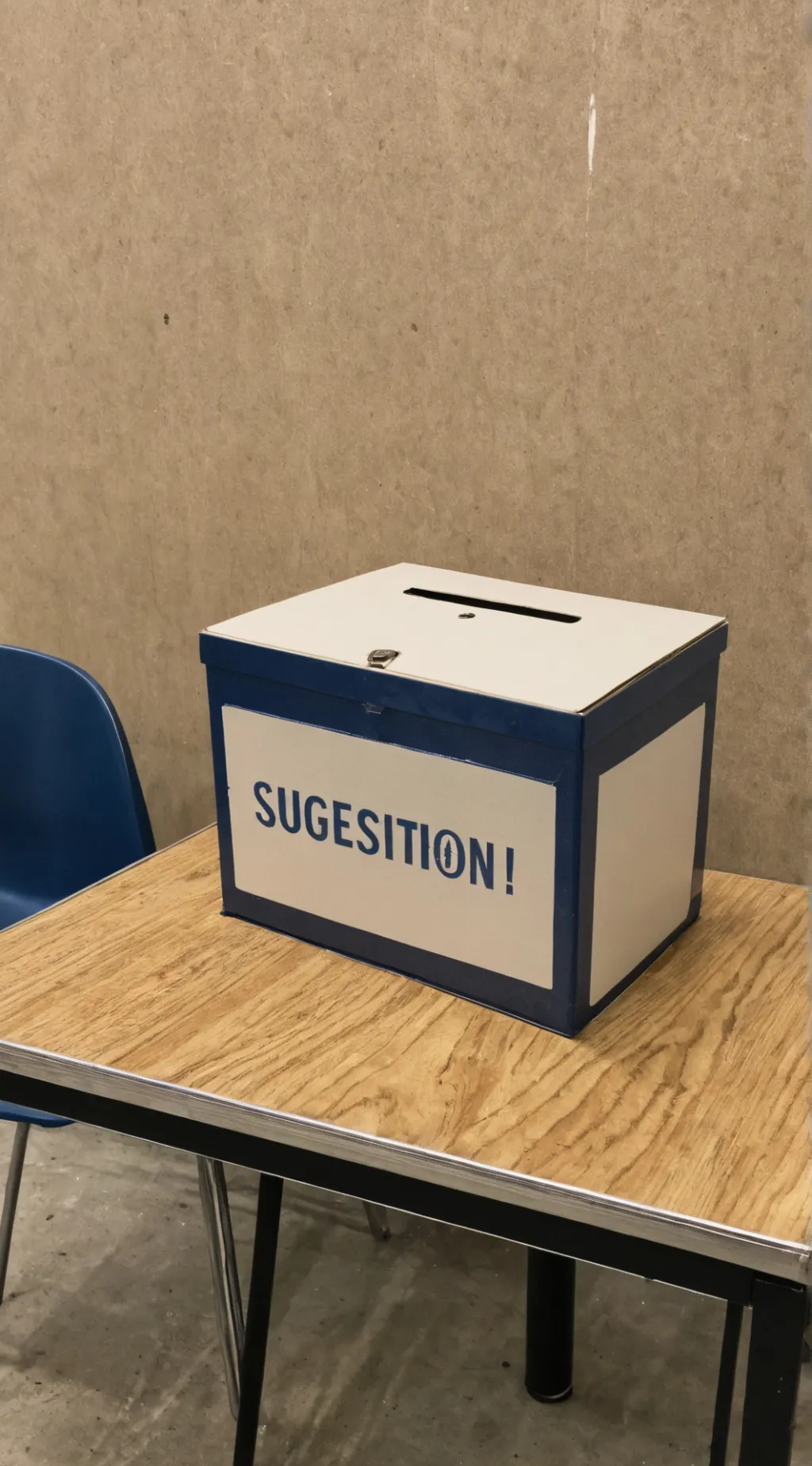 ai character: Suggestion Box  background