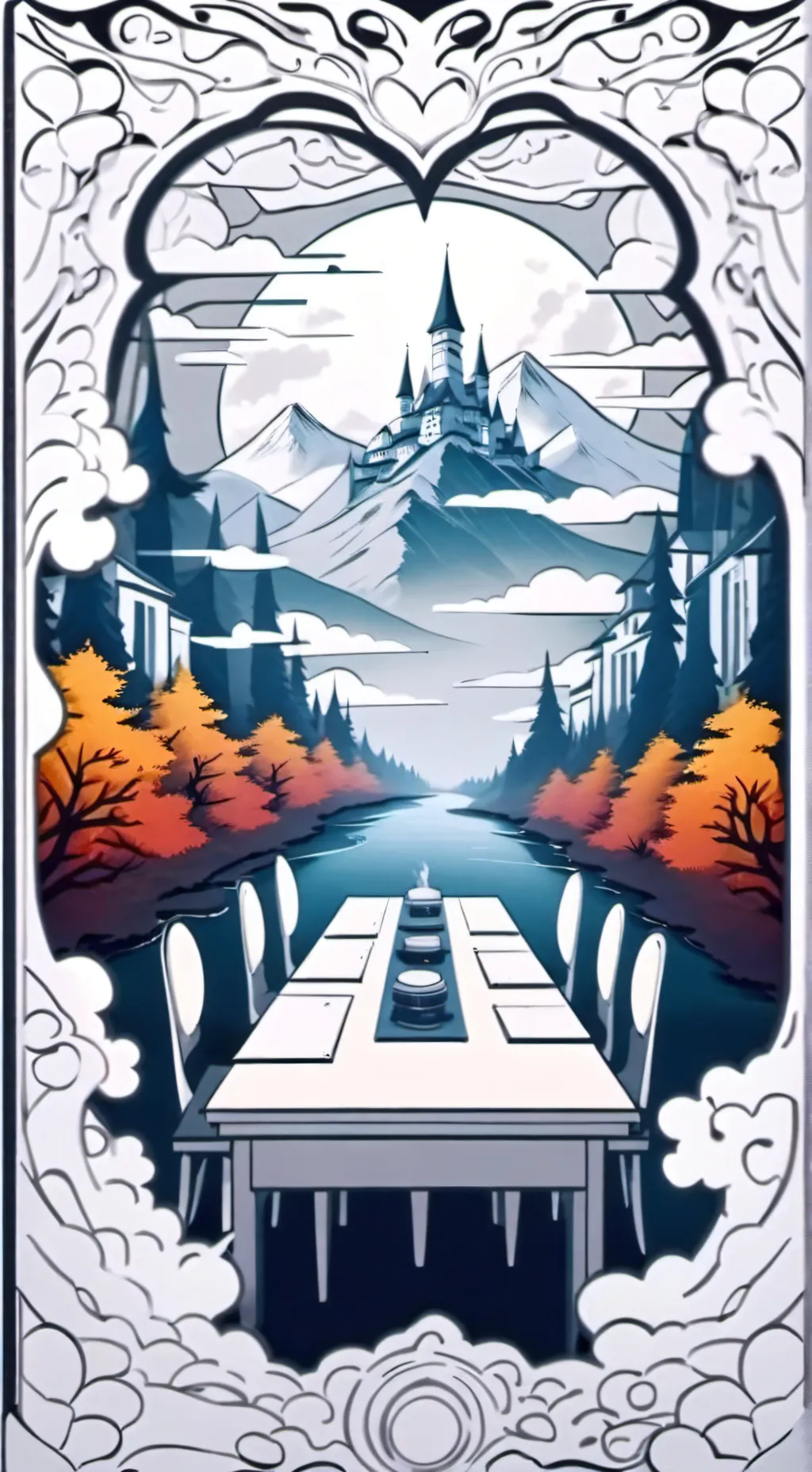 ai character: Taking over school background