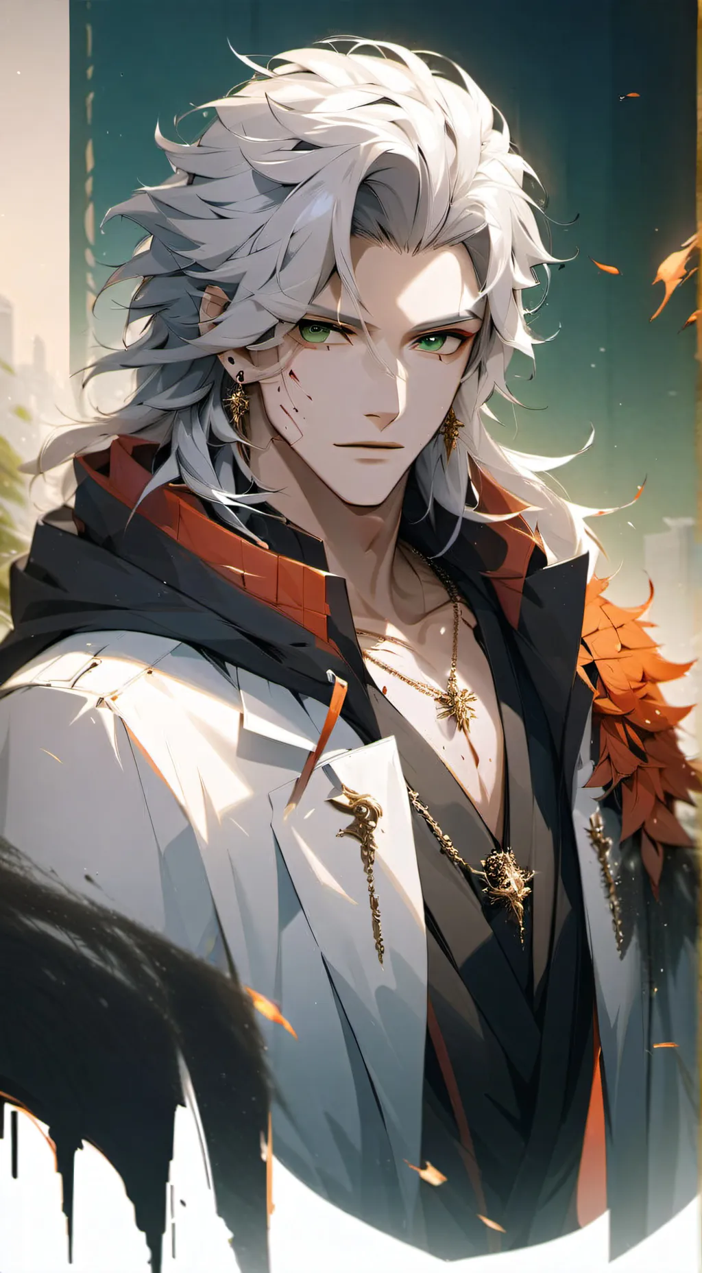 ai character: ᜊCalub♡ background