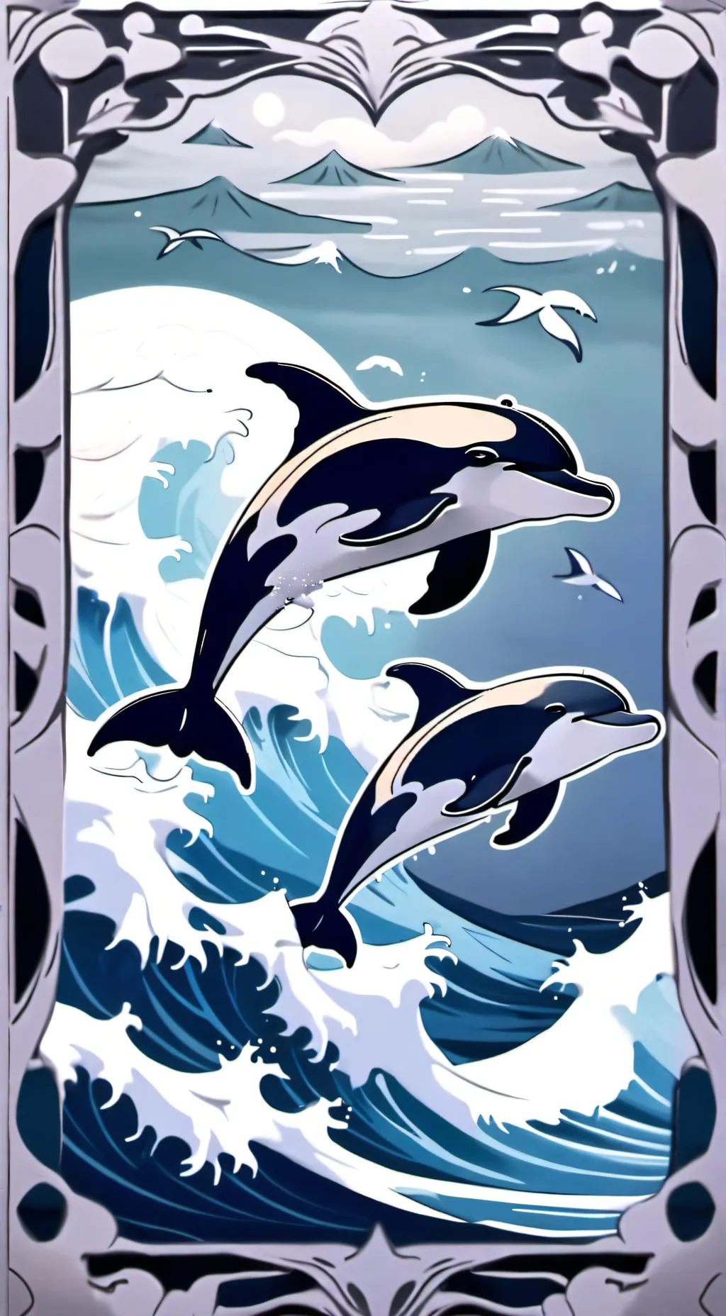 ai character: Luna background