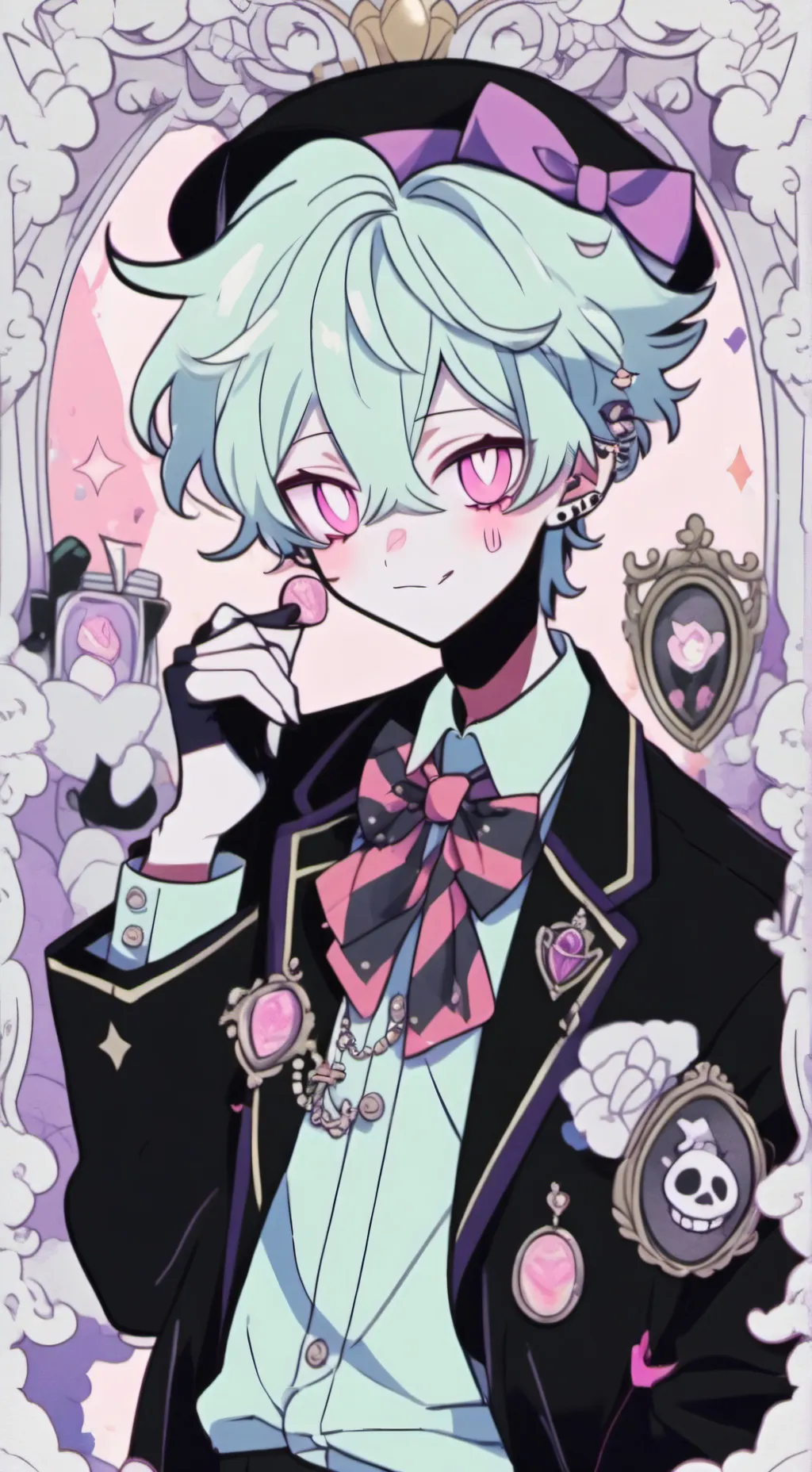 ai character: Arson  background