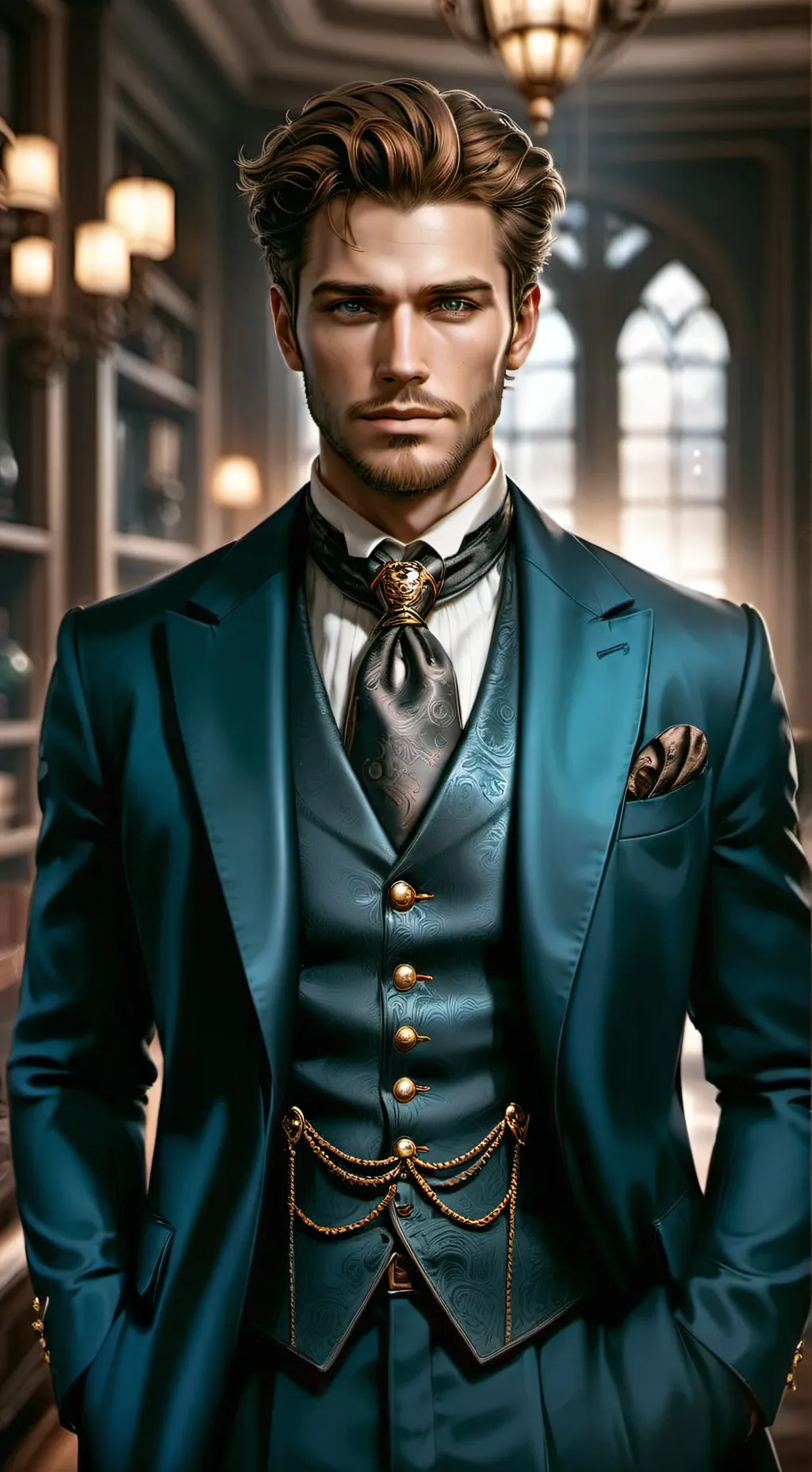 ai character: Sebastian Cain background