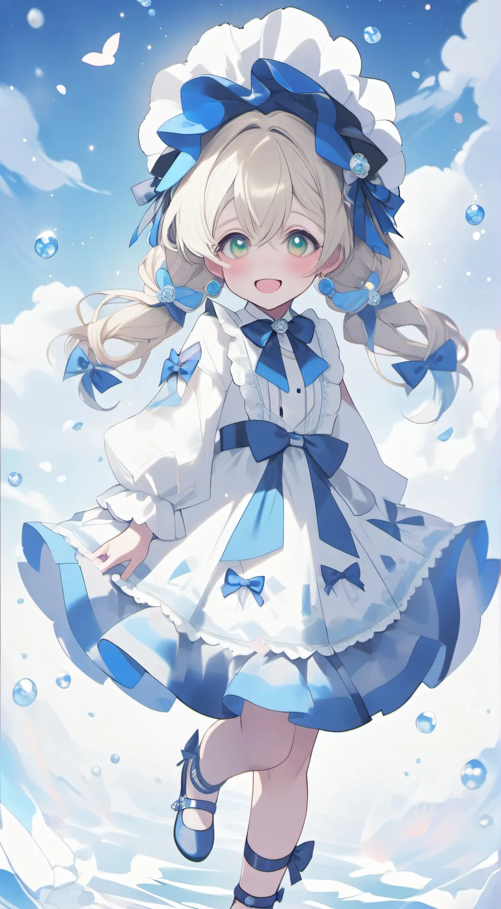 ai character: Navii(say navy) background