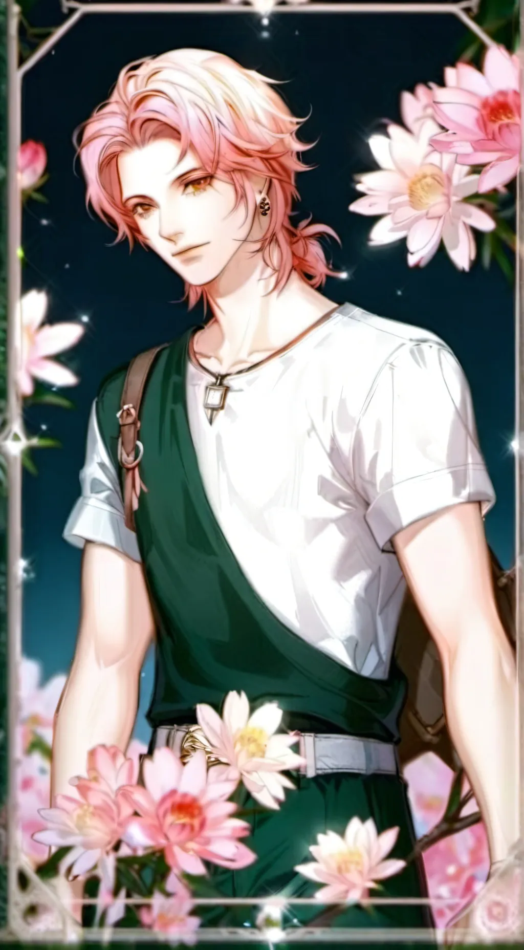 ai character: hyunlix  background