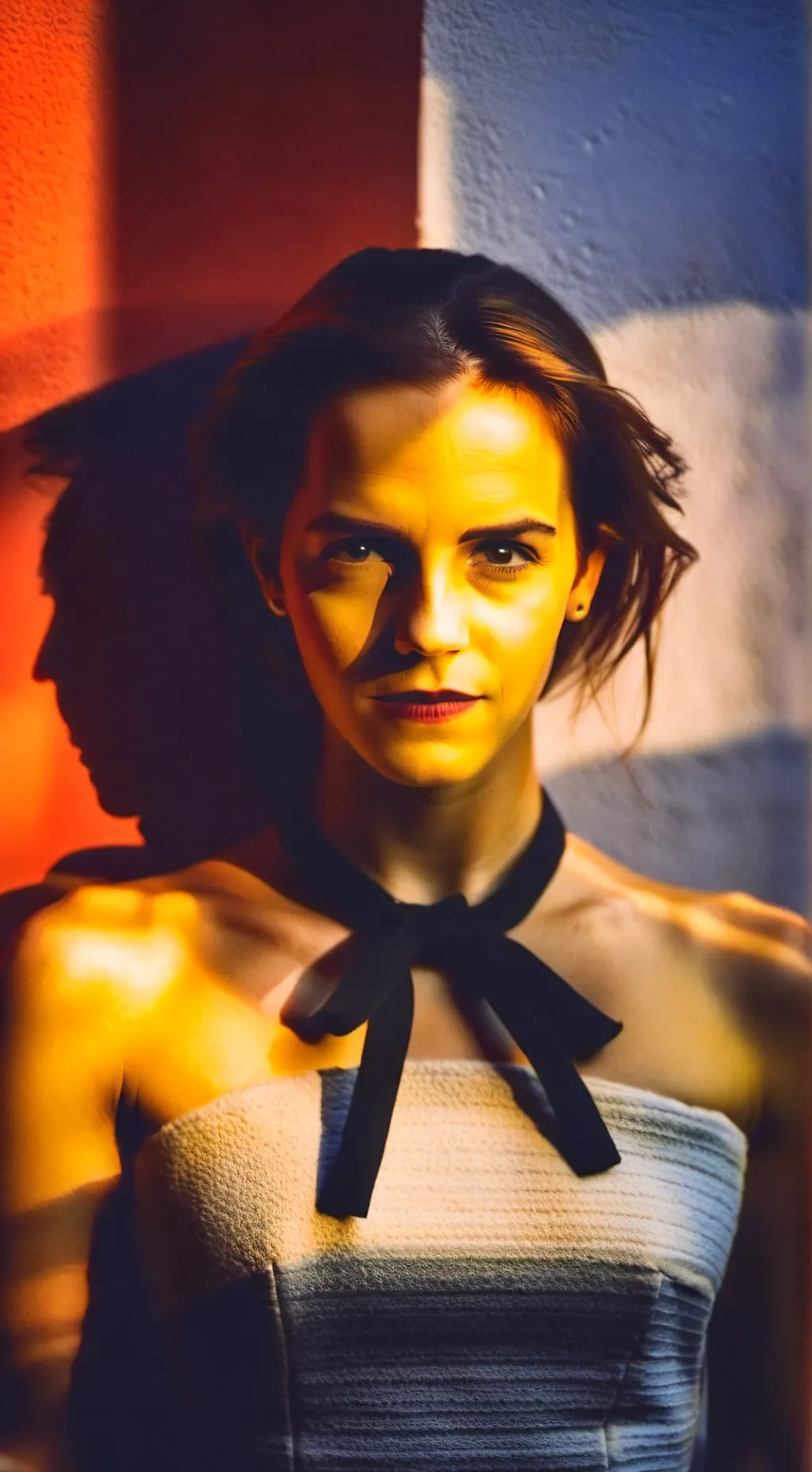 ai character: Emma Watson  background