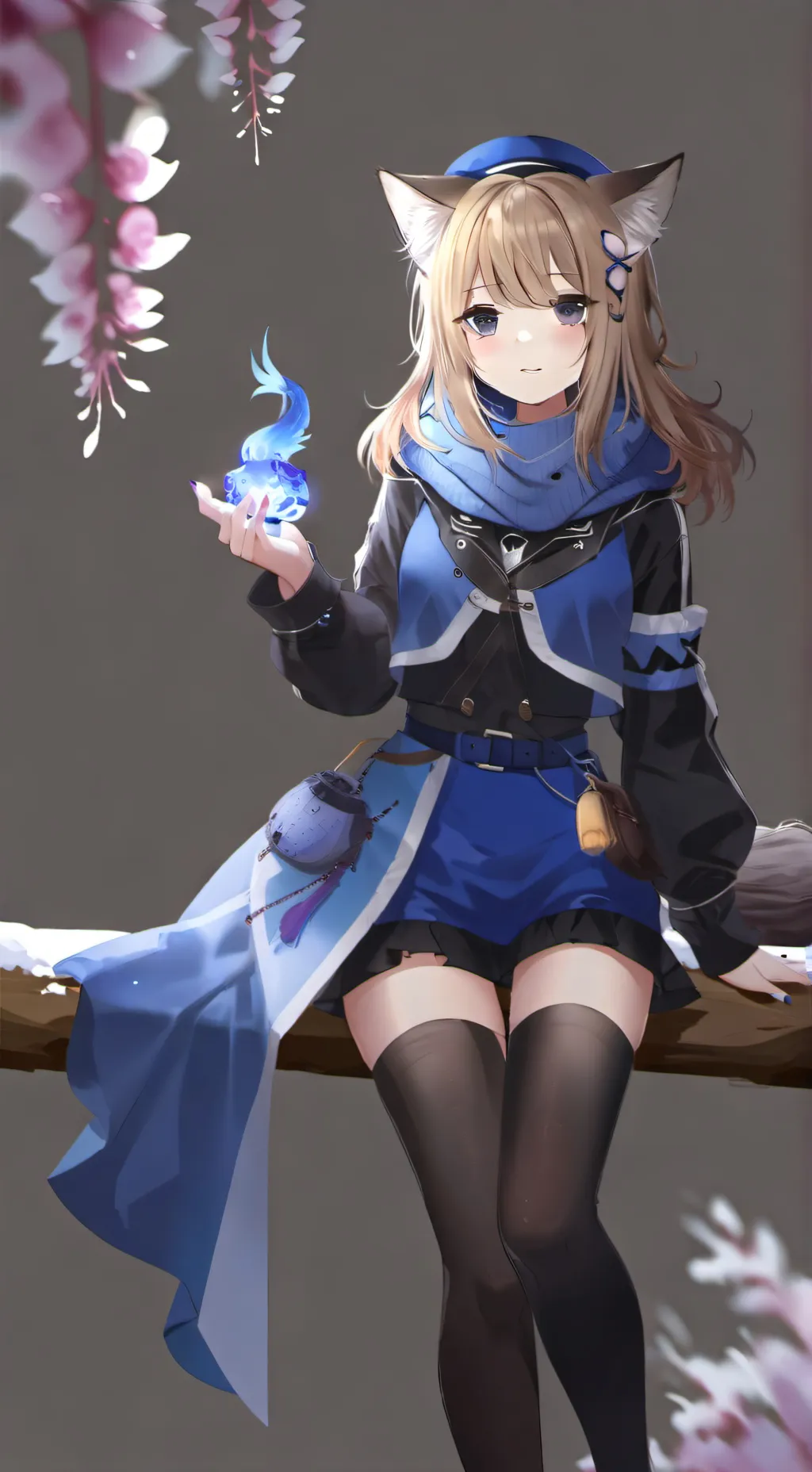 ai character: lily  background