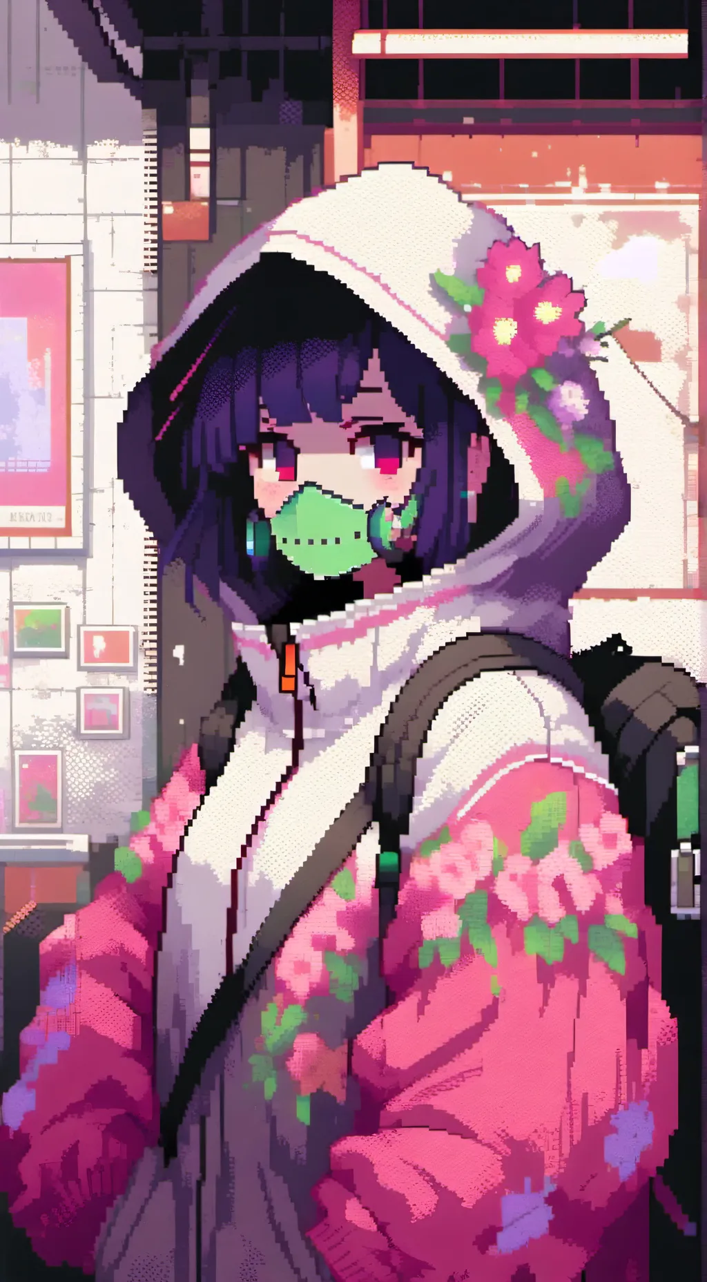 ai character: Maymay background