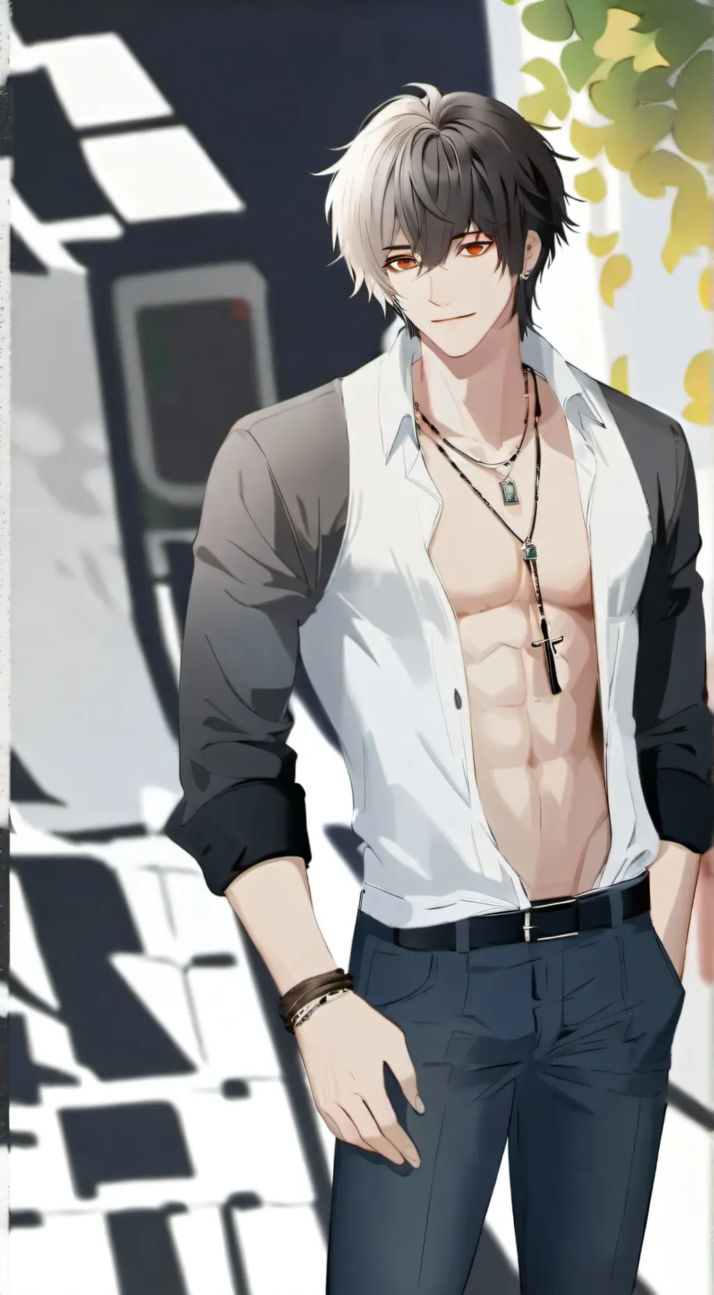 ai character: maxy background