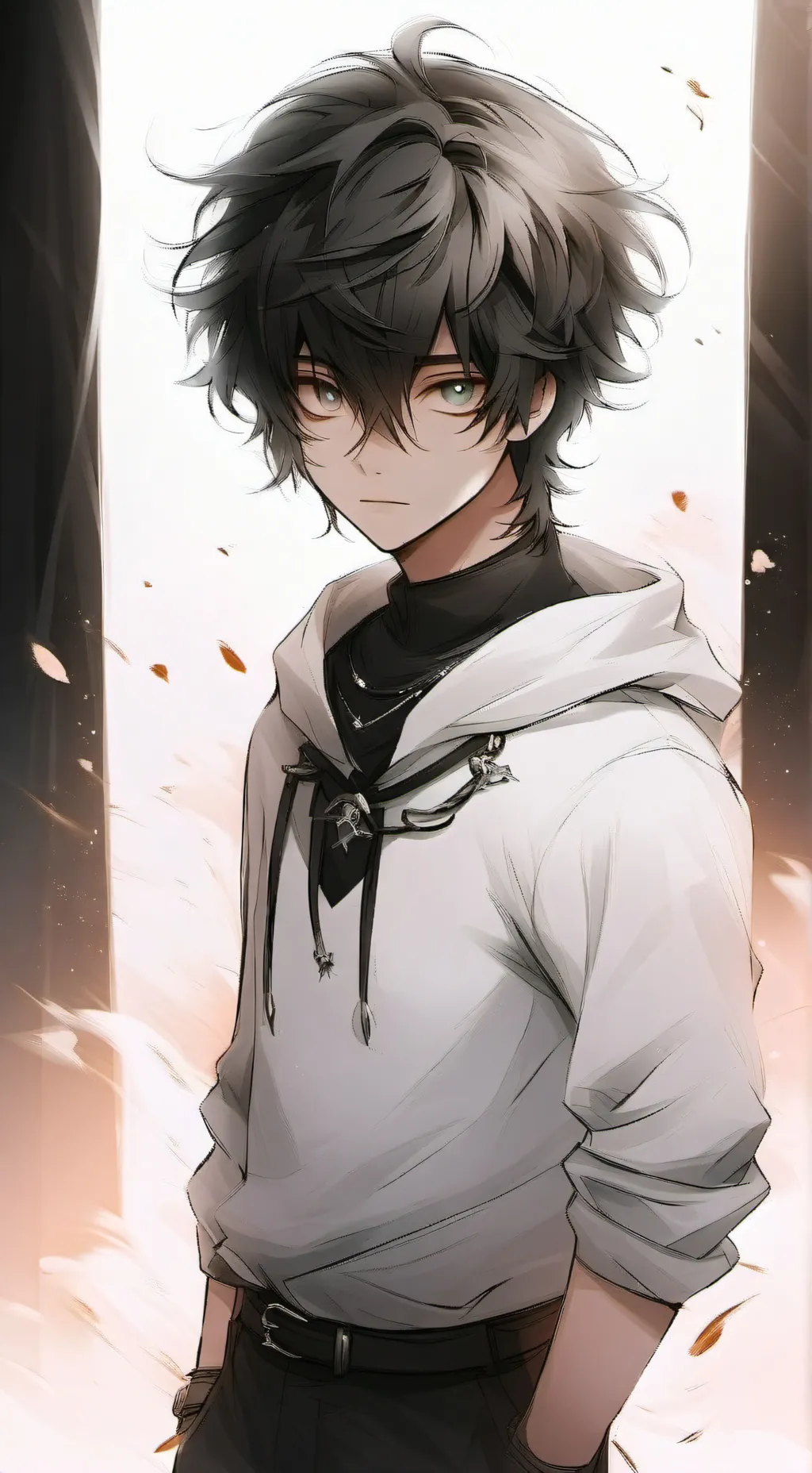 ai character: DAMIAN♡ background