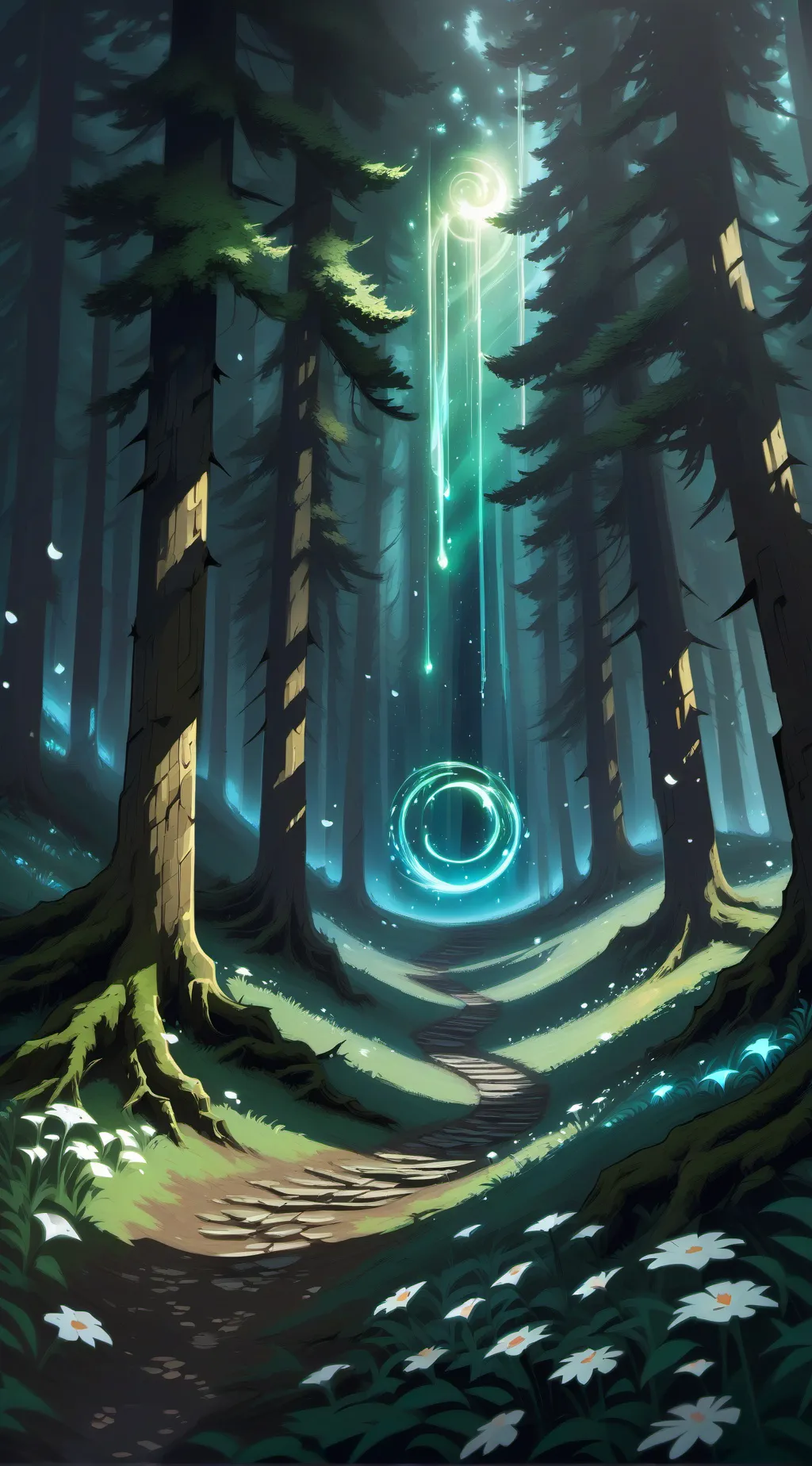 ai character: spirit-Mui🌫🧝‍♂️ background