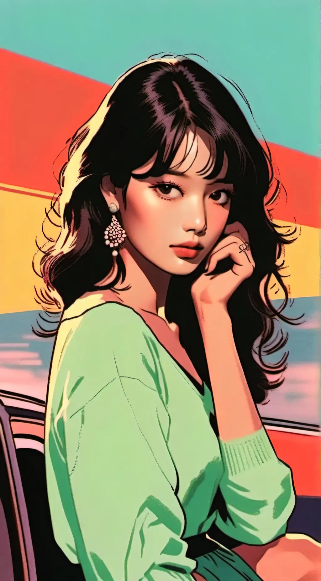 ai character: Jo-yuri background