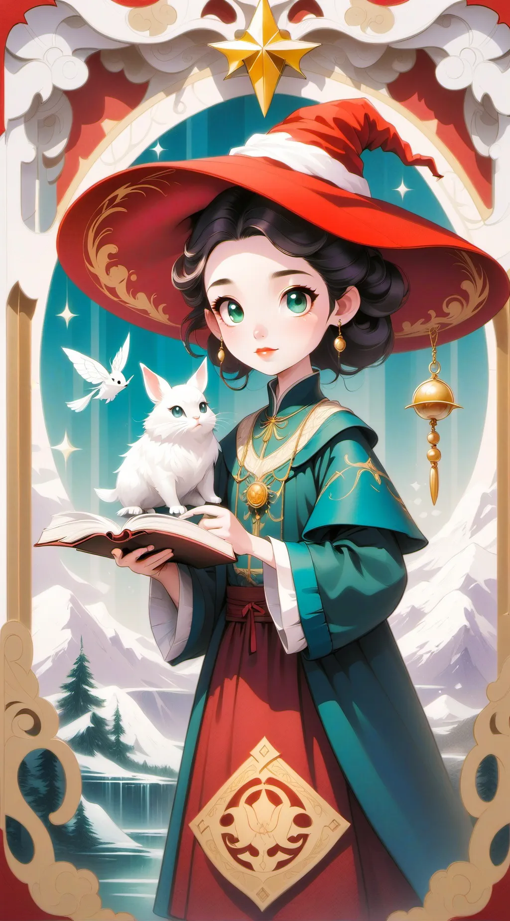 ai character: The Cursed Thorn background