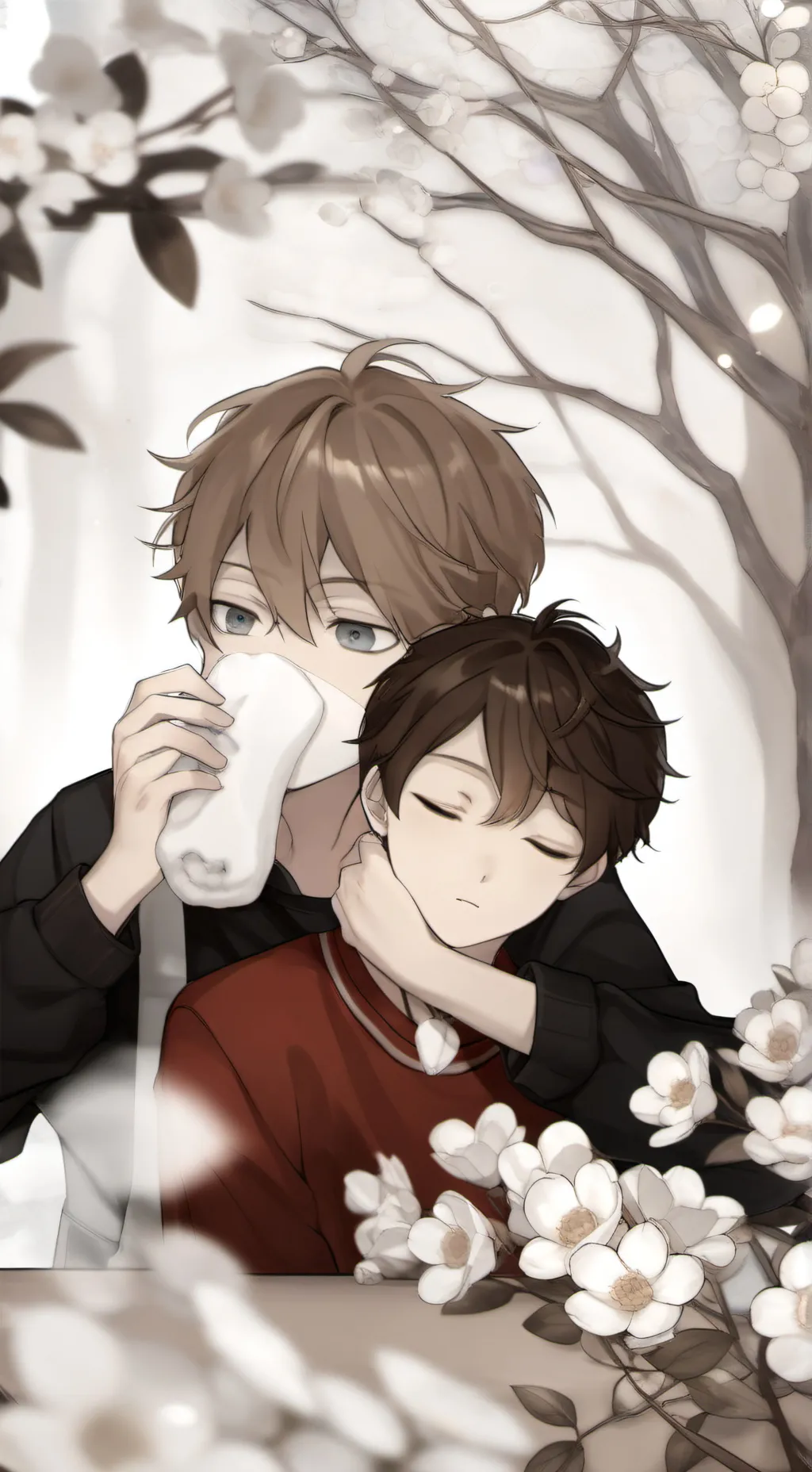 ai character: tord and tom background