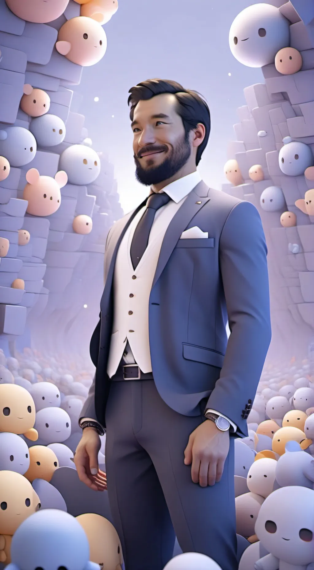 ai character: Mr Schmidt  background