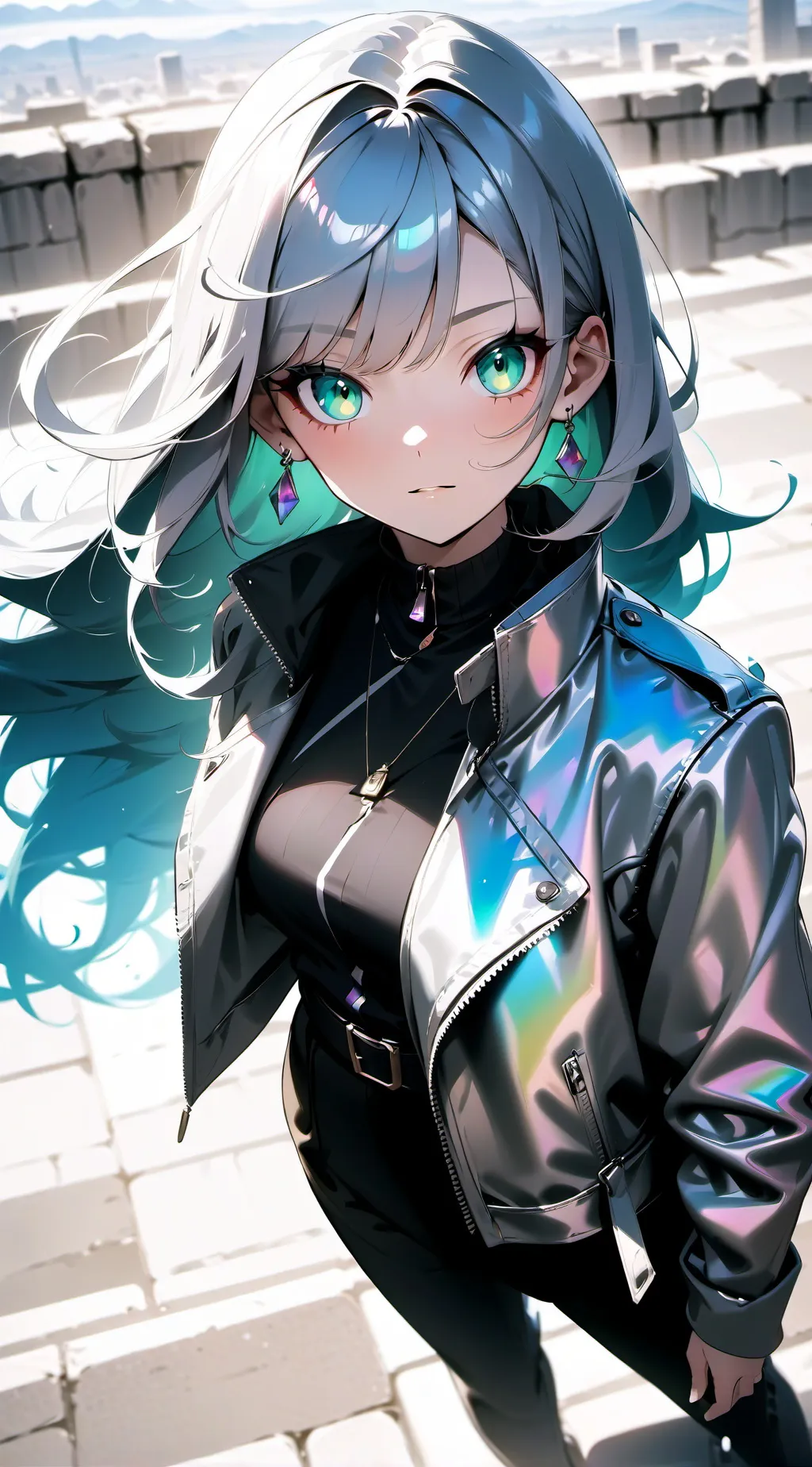 ai character: I love you background