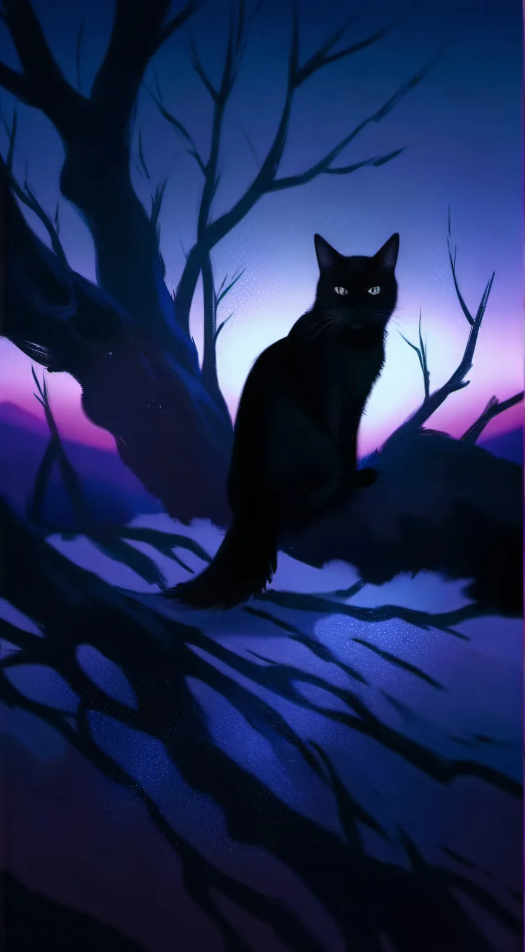 ai character: Midnight  background