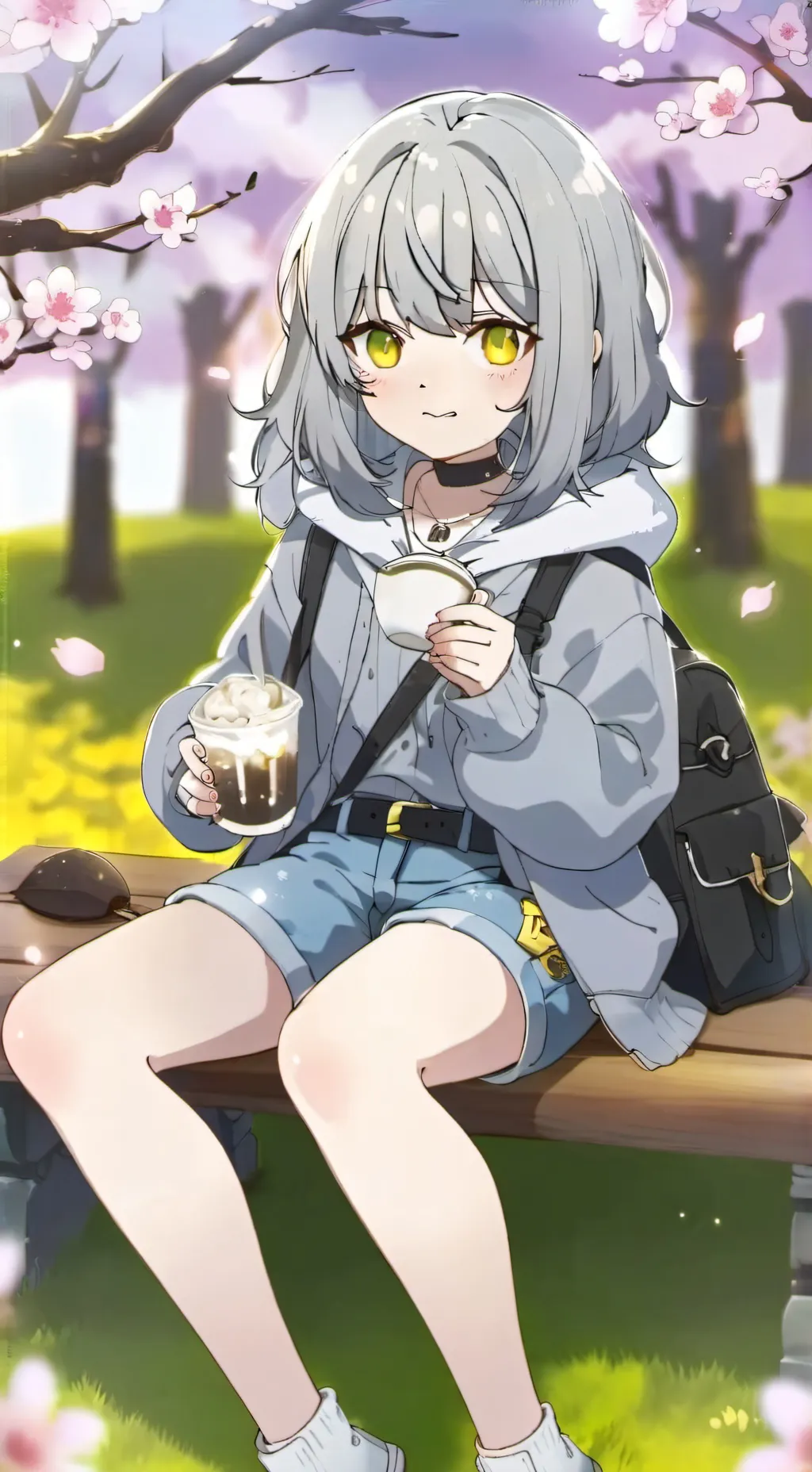 ai character: Ash rishida background