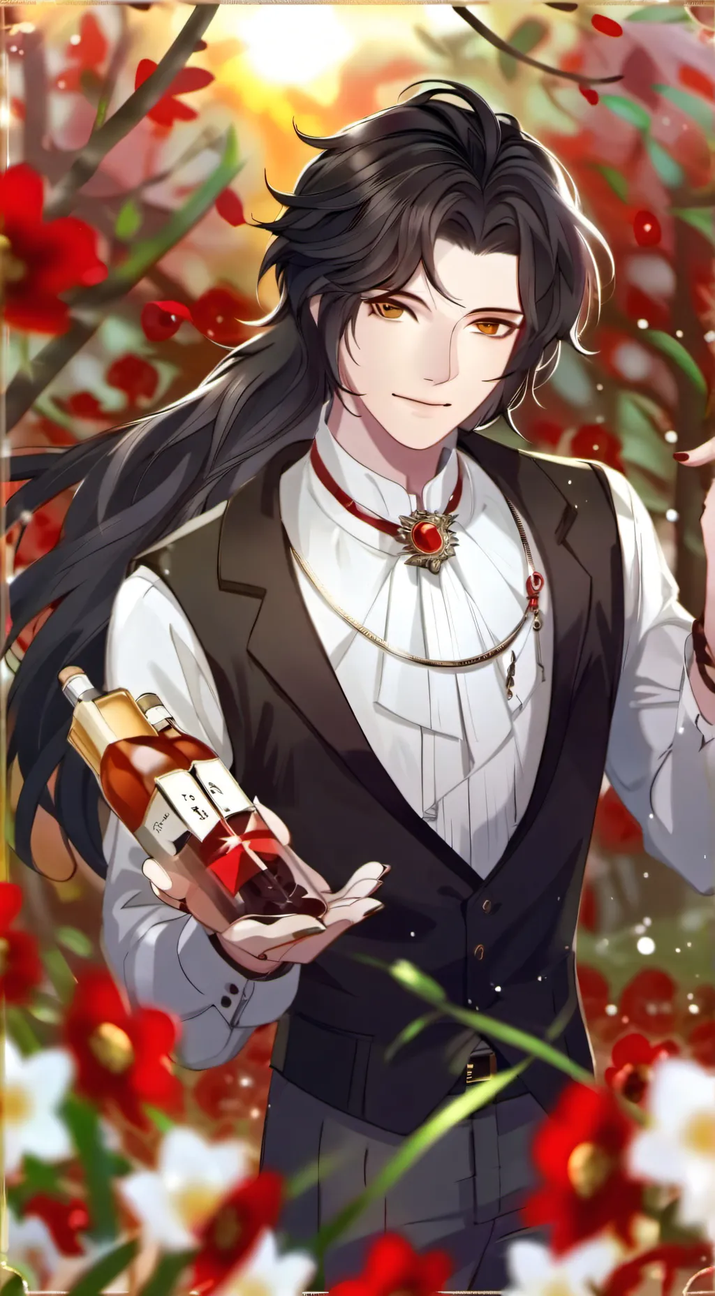 ai character: Никита background