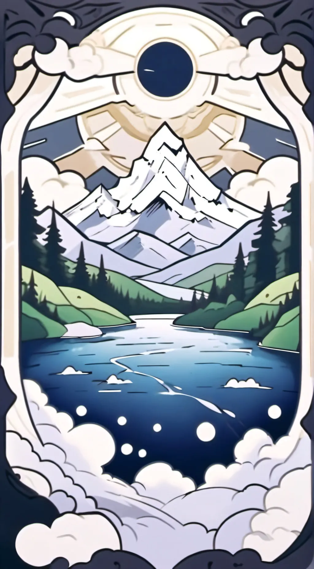 ai character: linn background