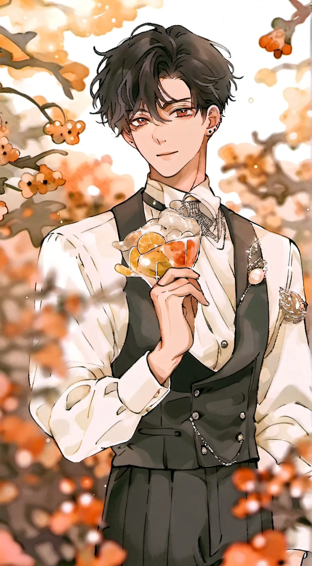 ai character:  gro background