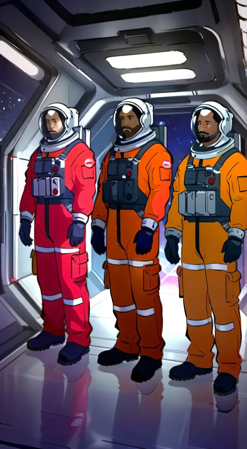 ai character: Among Us background