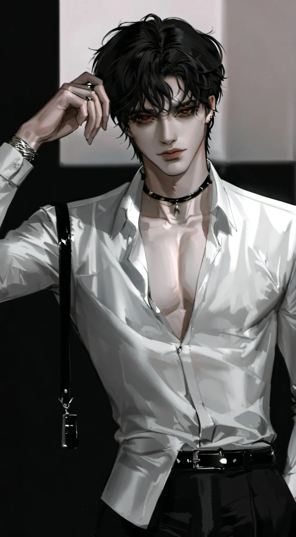 ai character: ⭒༒︎Ares༒︎⭒ background