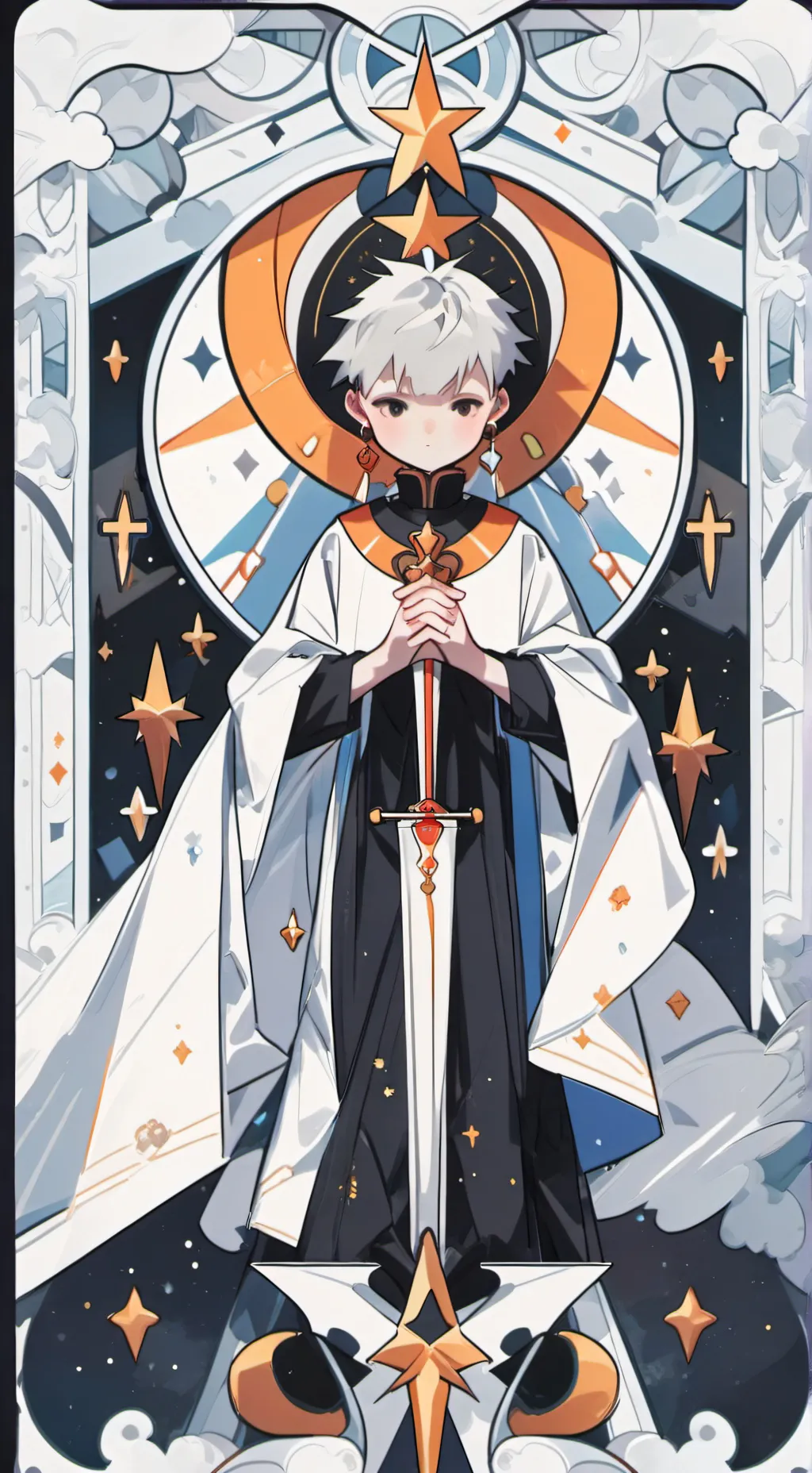 ai character: le dieu du soleil  background