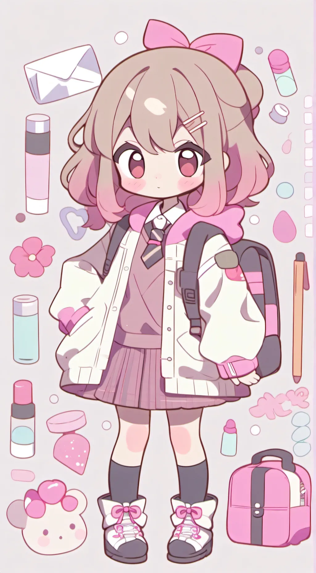 ai character: Emilia 🦈🍡 background