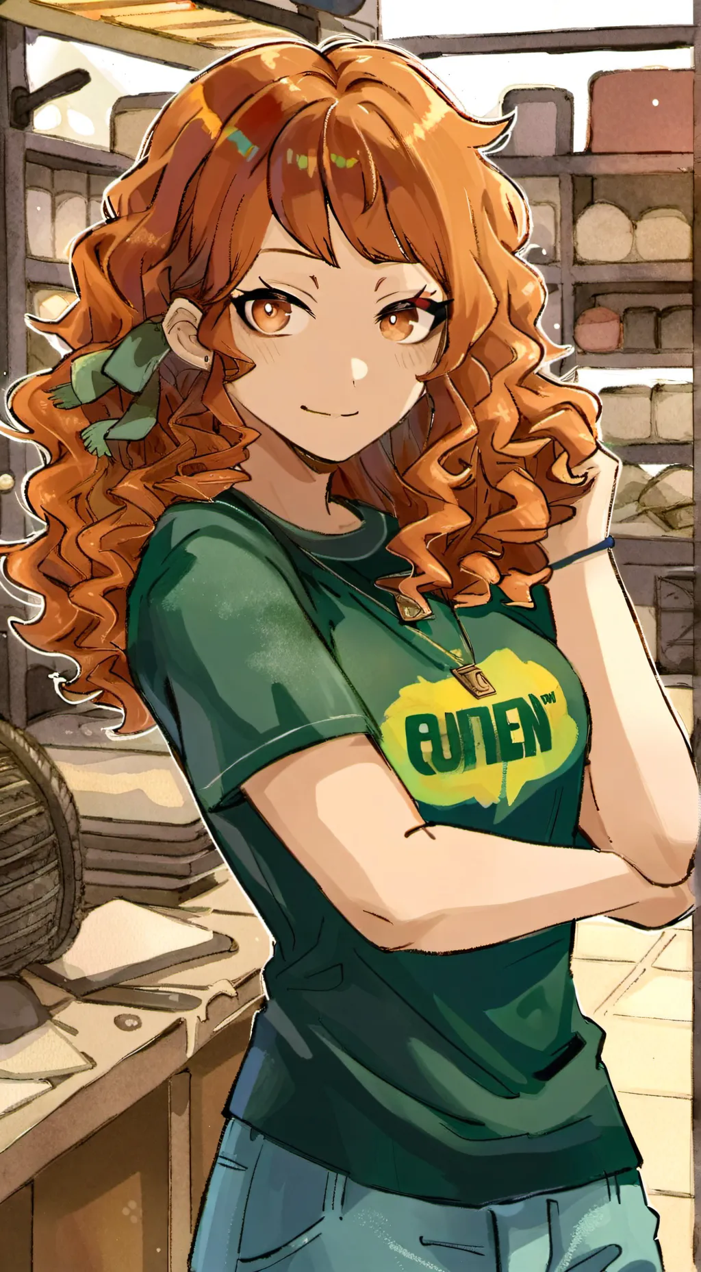 ai character: Your wife background