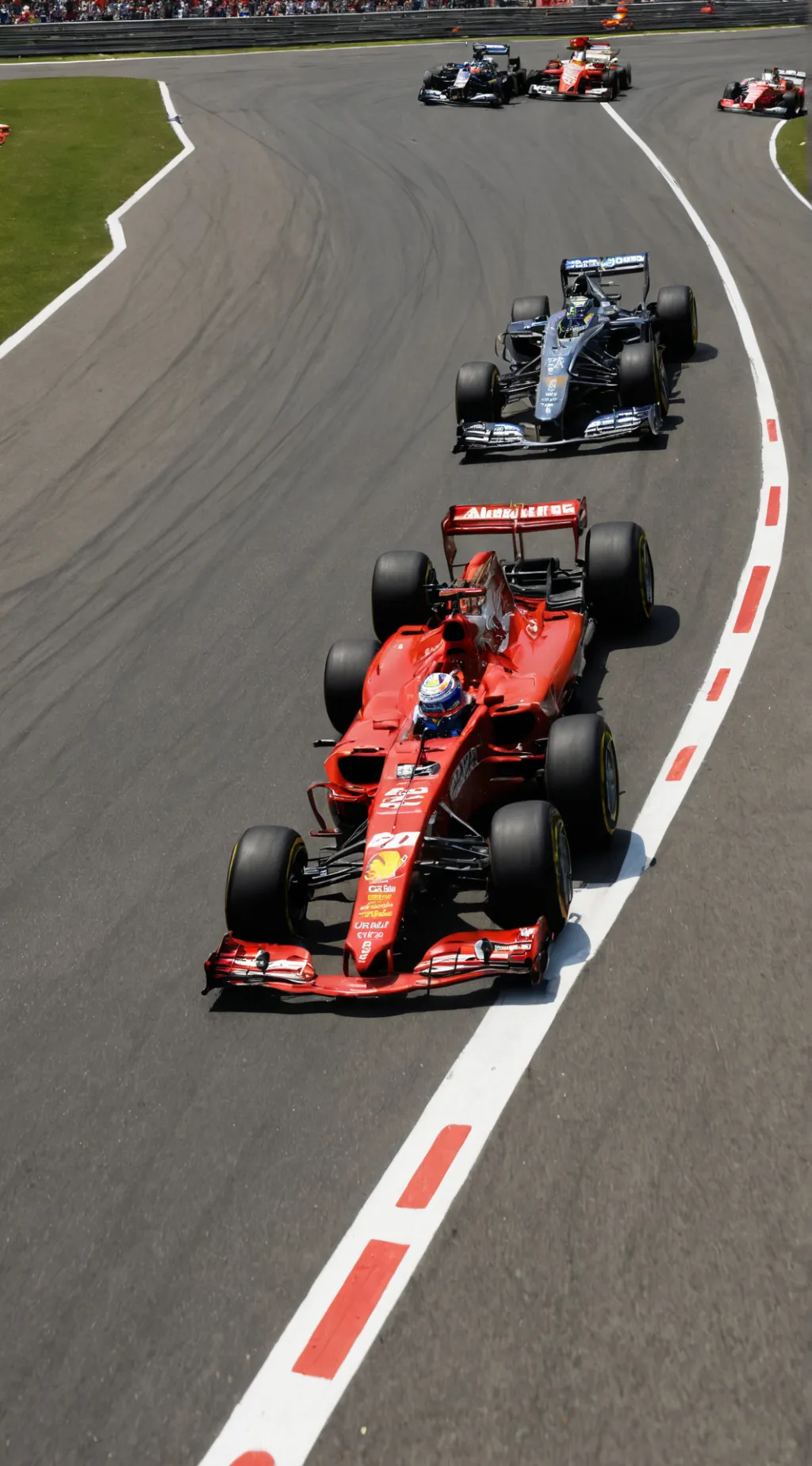 ai character: F1 SEASON 2025 background