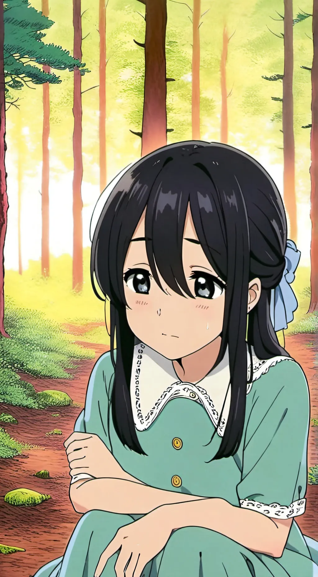 ai character: ~Missing girl~ background