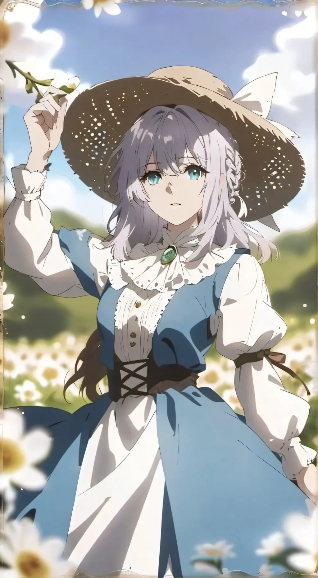 ai character: Zoe  background