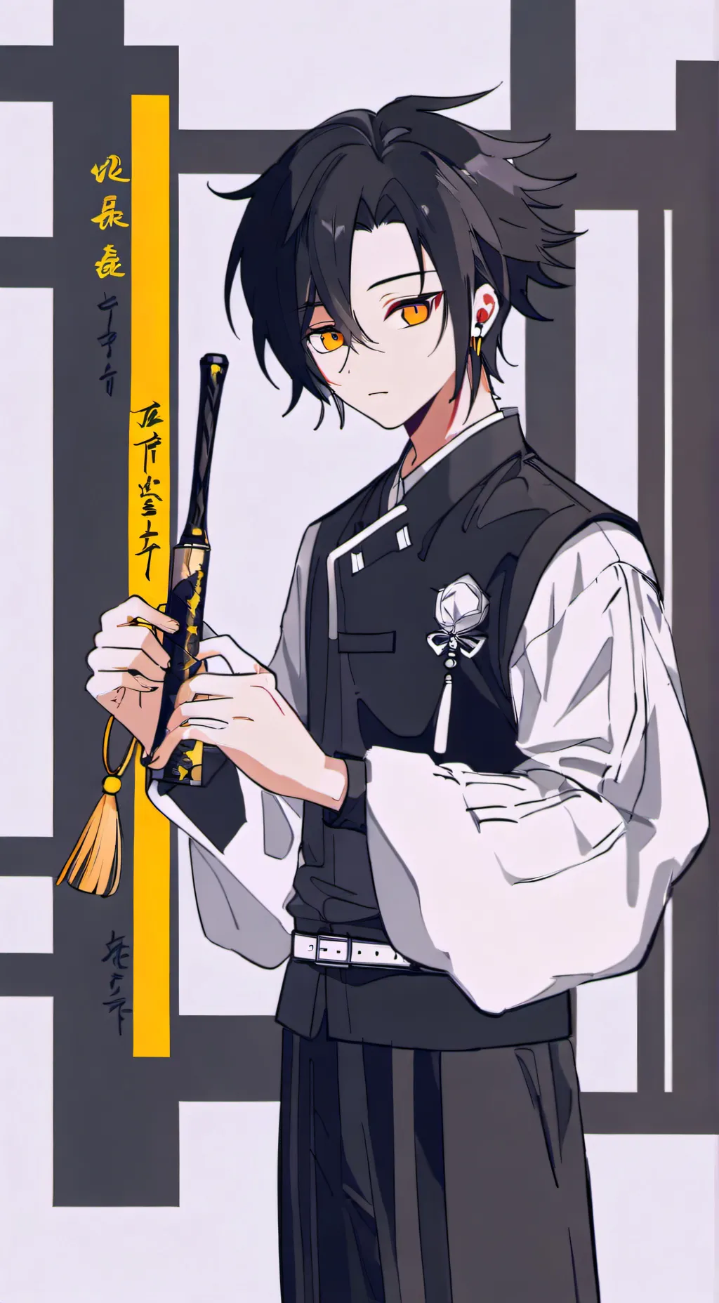 ai character: Zen-tan. background