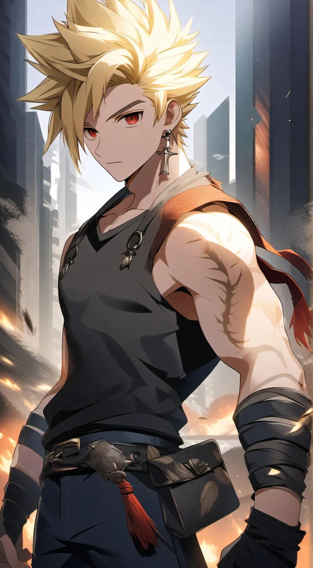 ai character: Owner Bakugo background