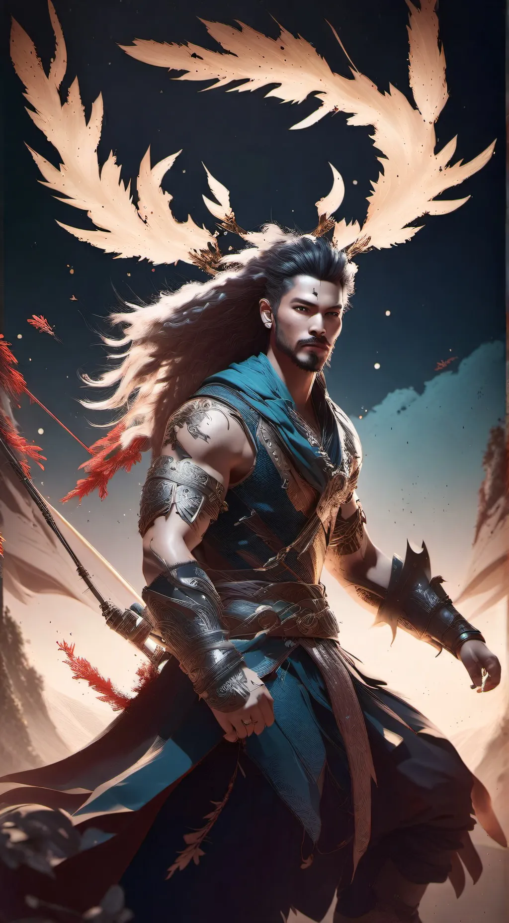 ai character: demonio background