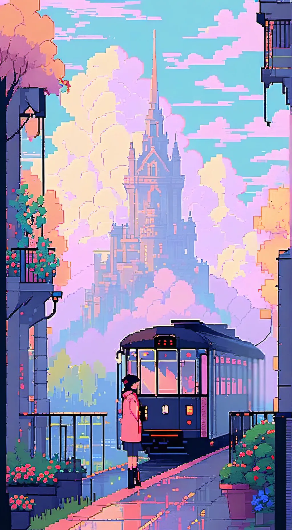 ai character: wenda x black background