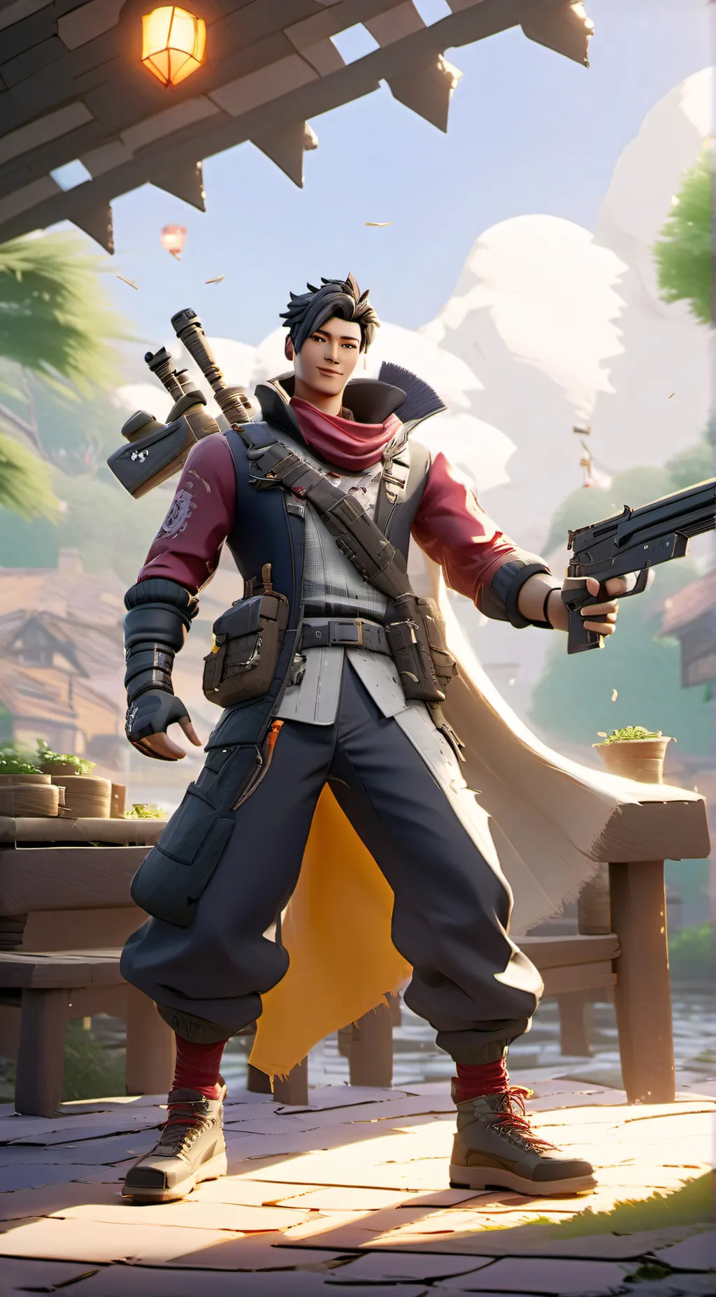 ai character: Fornite (pregunta) background