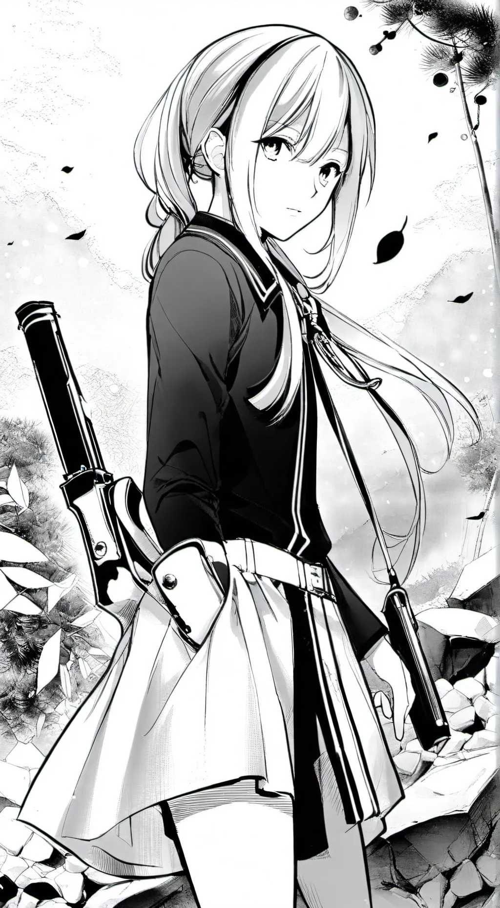 ai character: Werewolf Hunter background