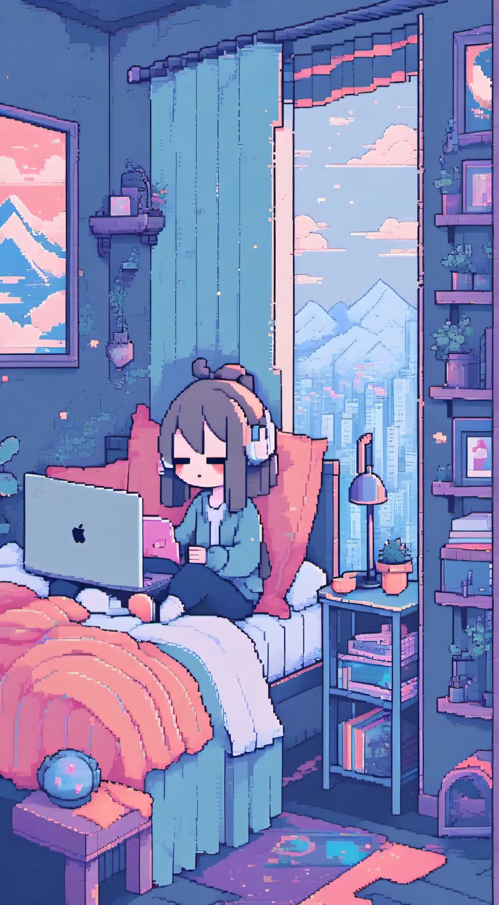 ai character: mha SLEEPOVER 🩶🩶🩶🩶 background