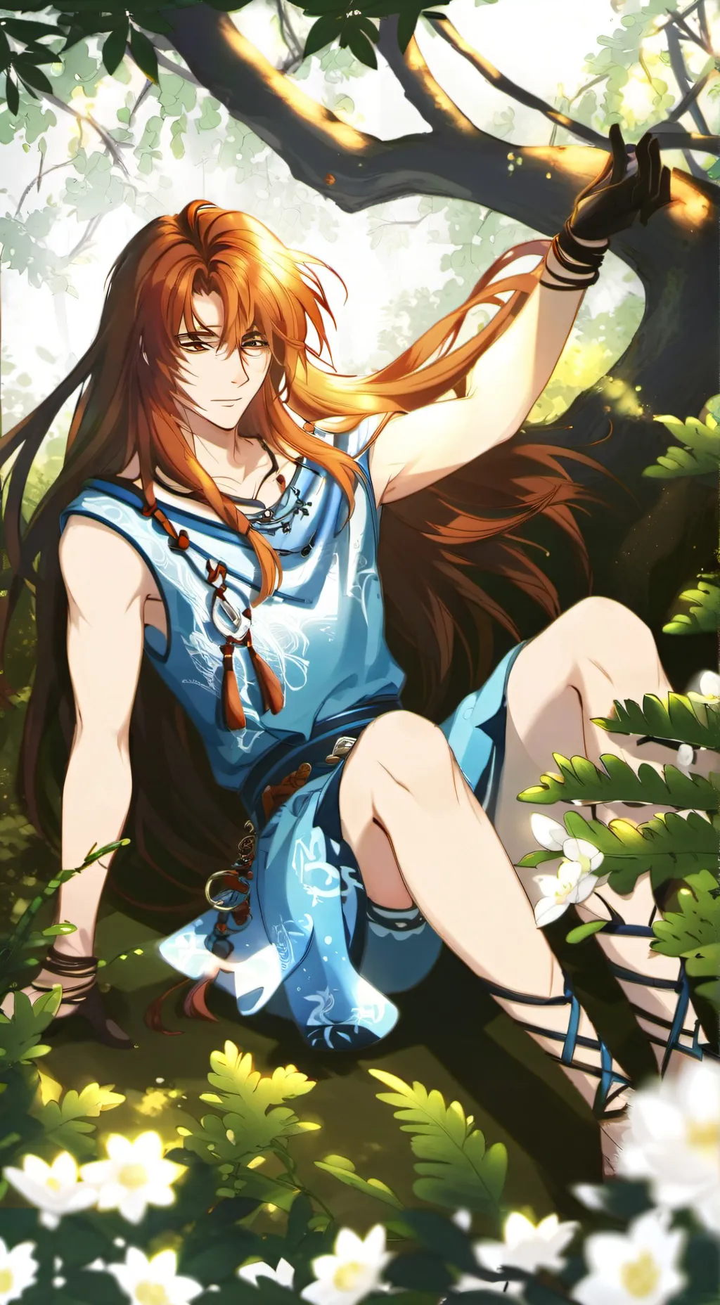 ai character: Филип background