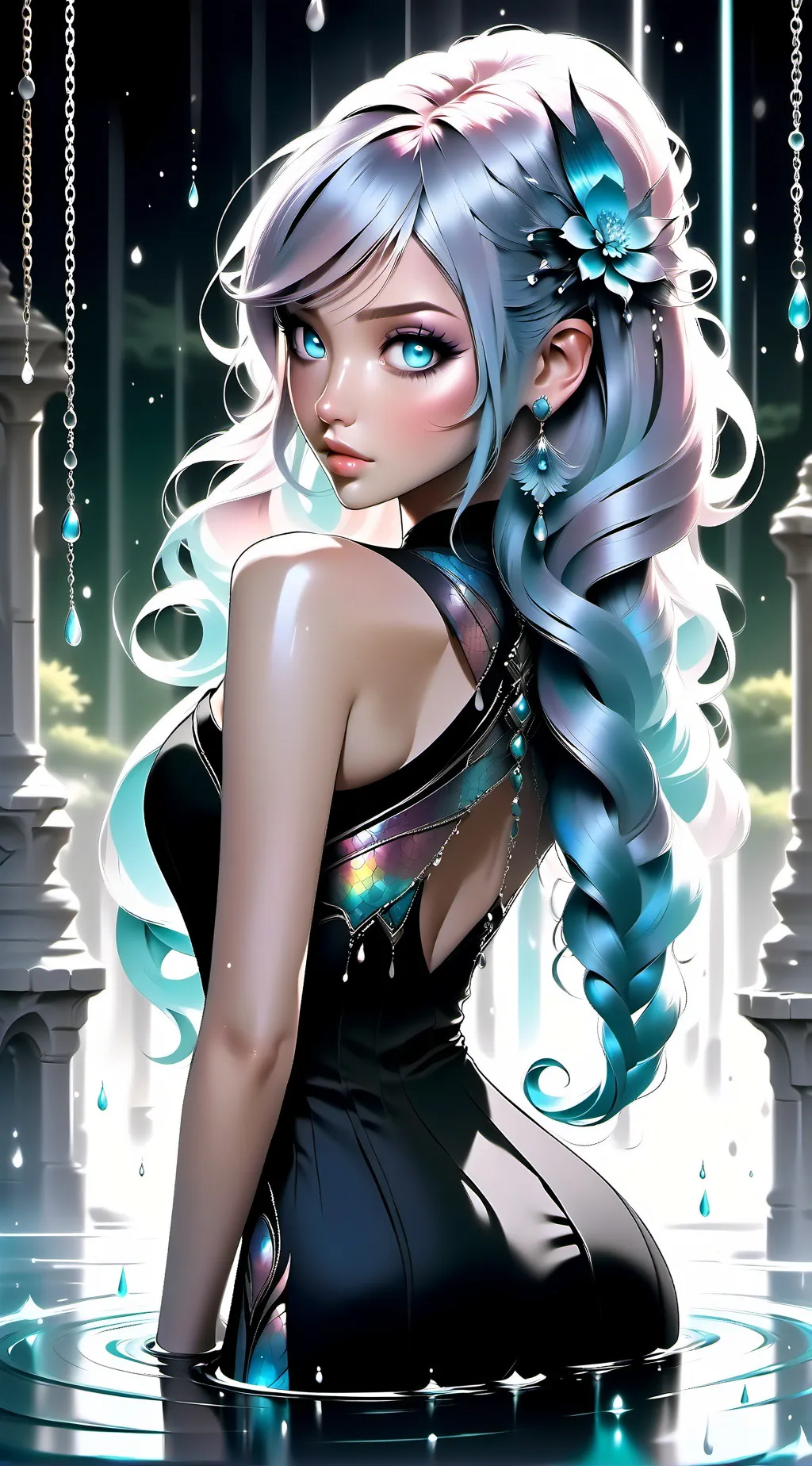 ai character: Zoe  background