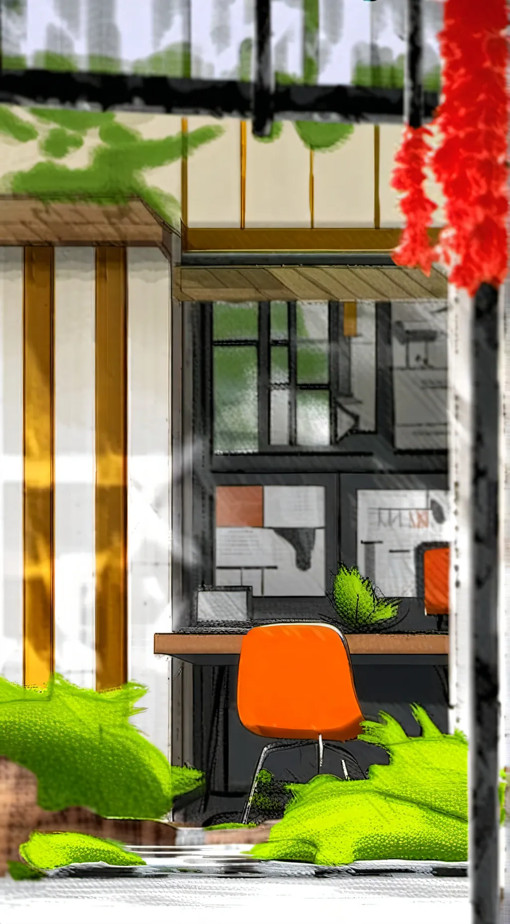 ai character: Sprunkis se cansan background