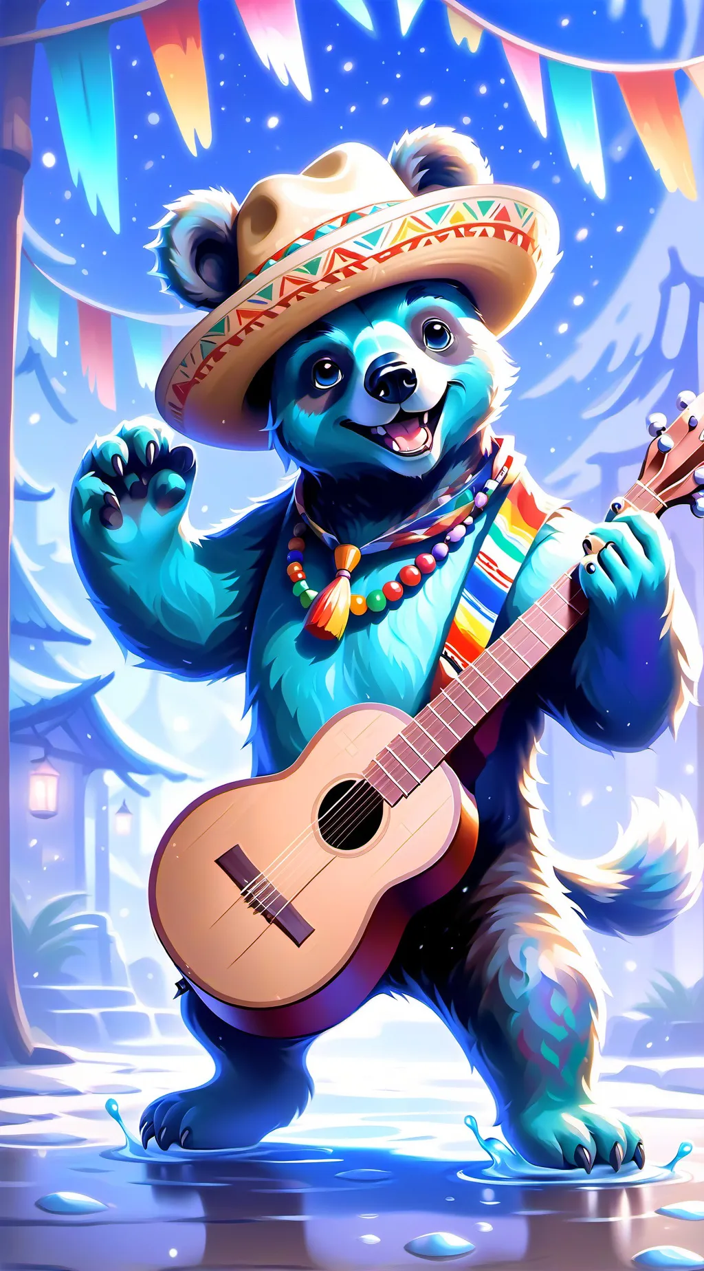 ai character: CINCO DE MAYO!!!! background