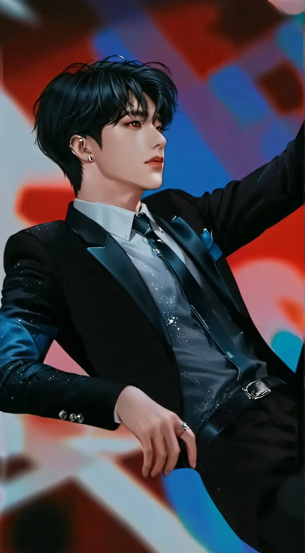 ai character: Han Jisung  background