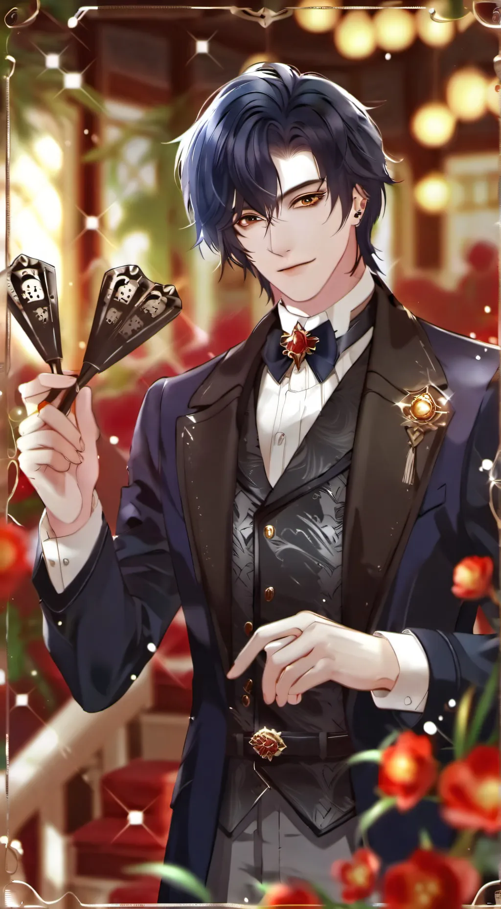 ai character: °•Elio•° background