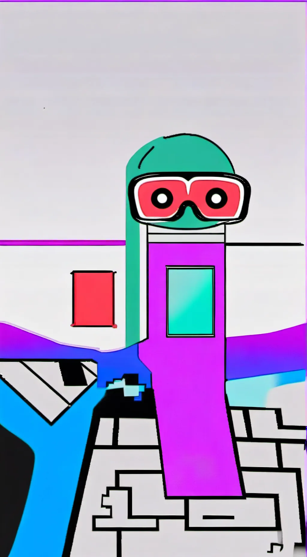 ai character: semihemi background