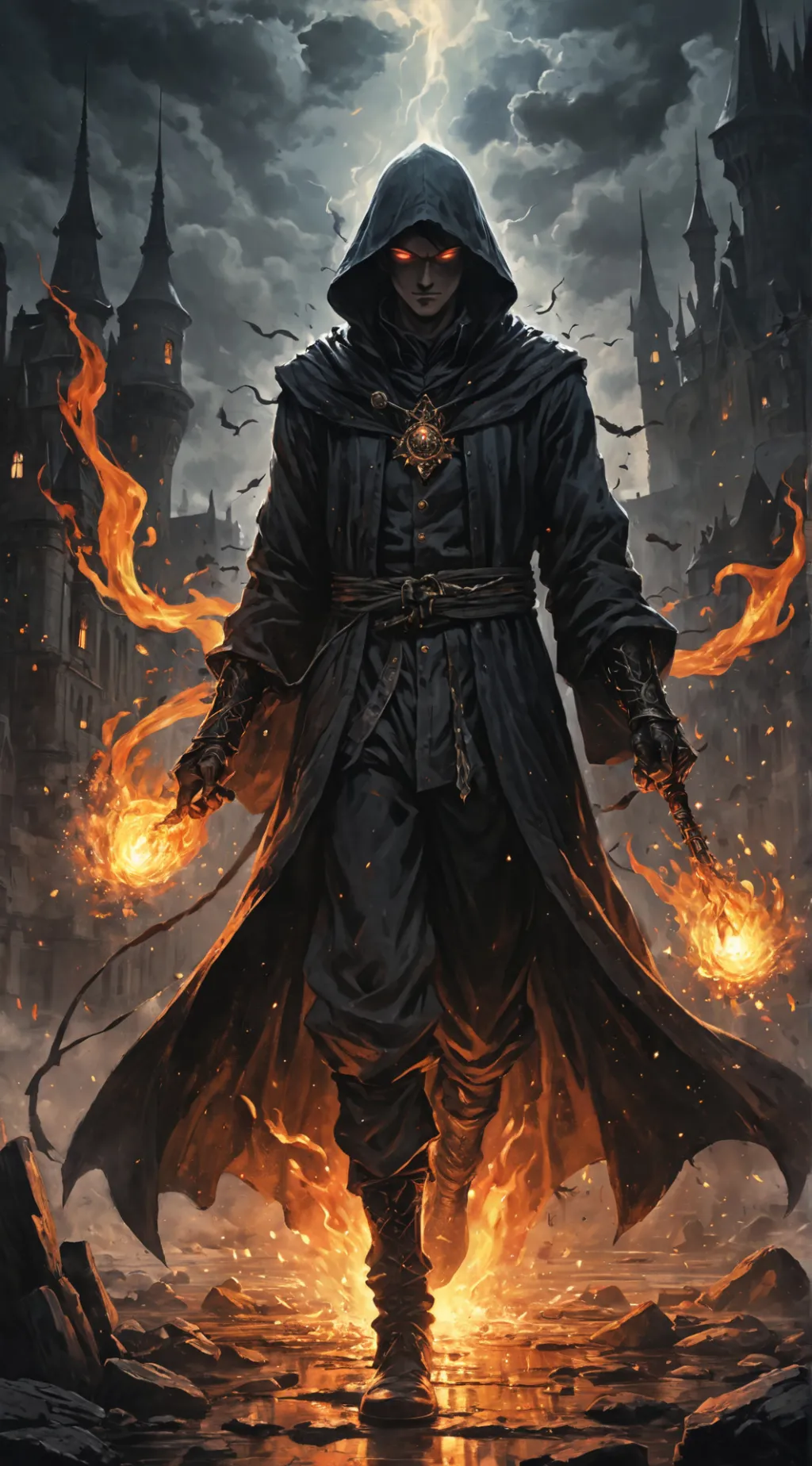 ai character: Lucier background