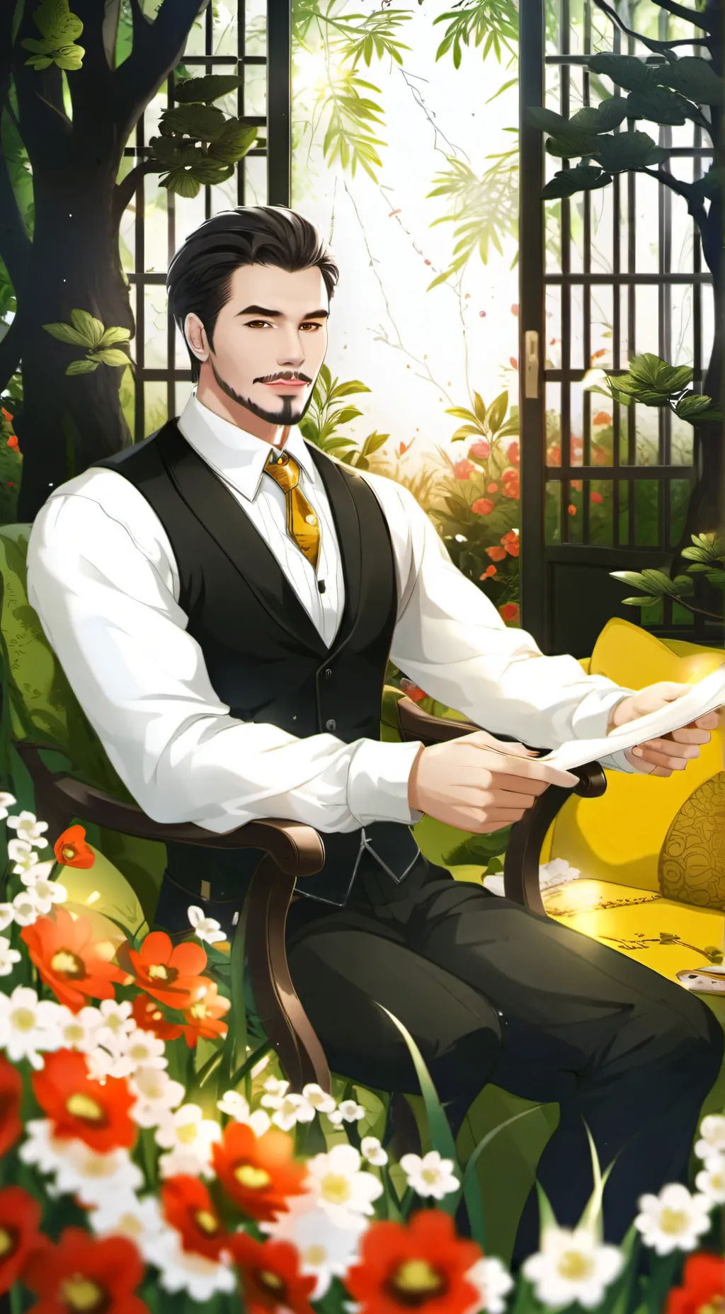 ai character: MAR background