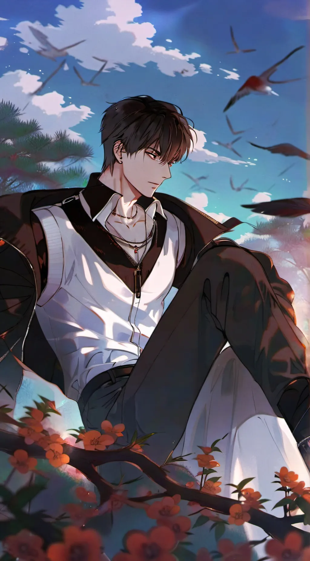 ai character: Michael  background